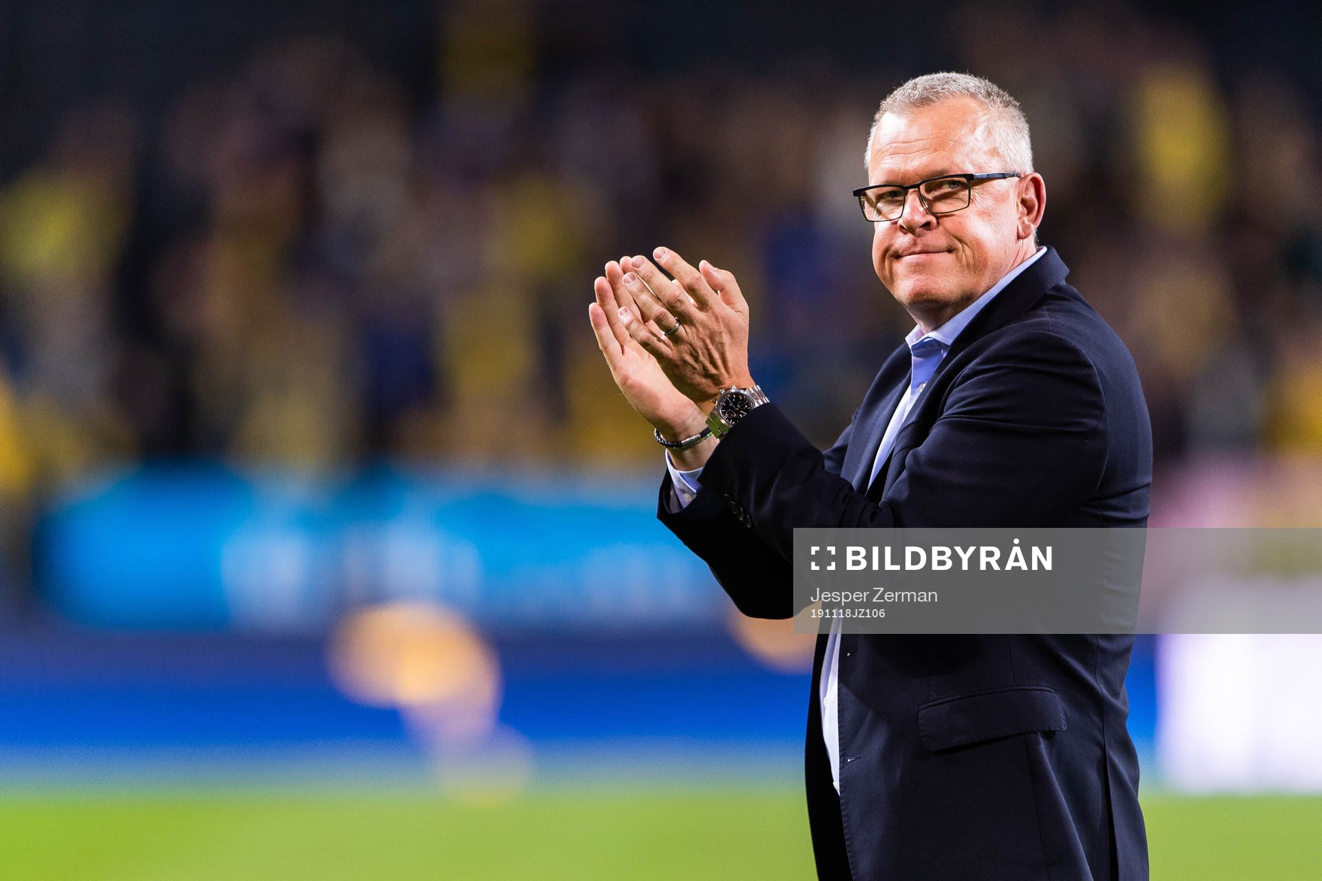 Janne Andersson, head coach of Sweden