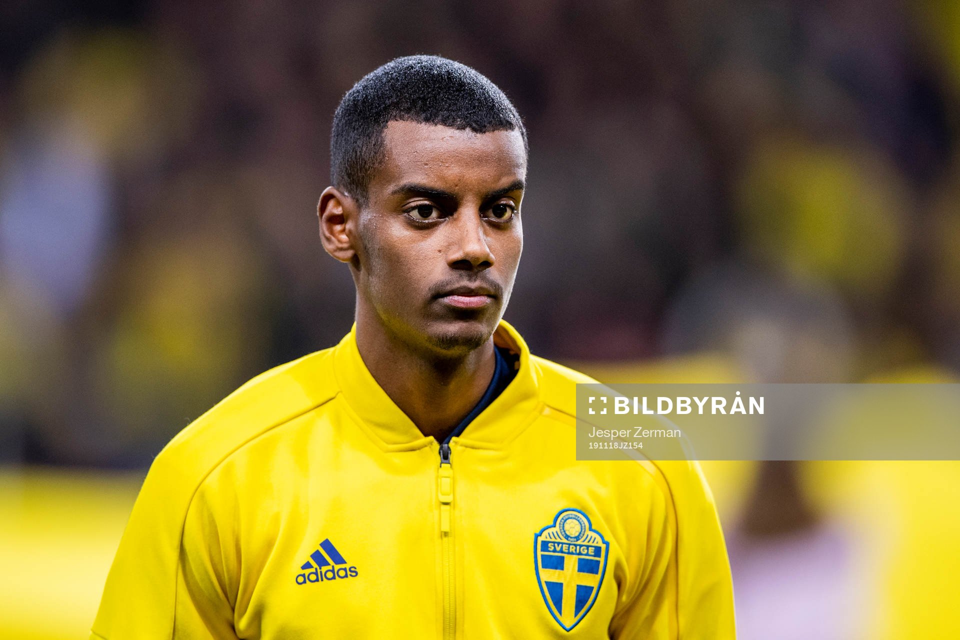 Alexander Isak of Sweden