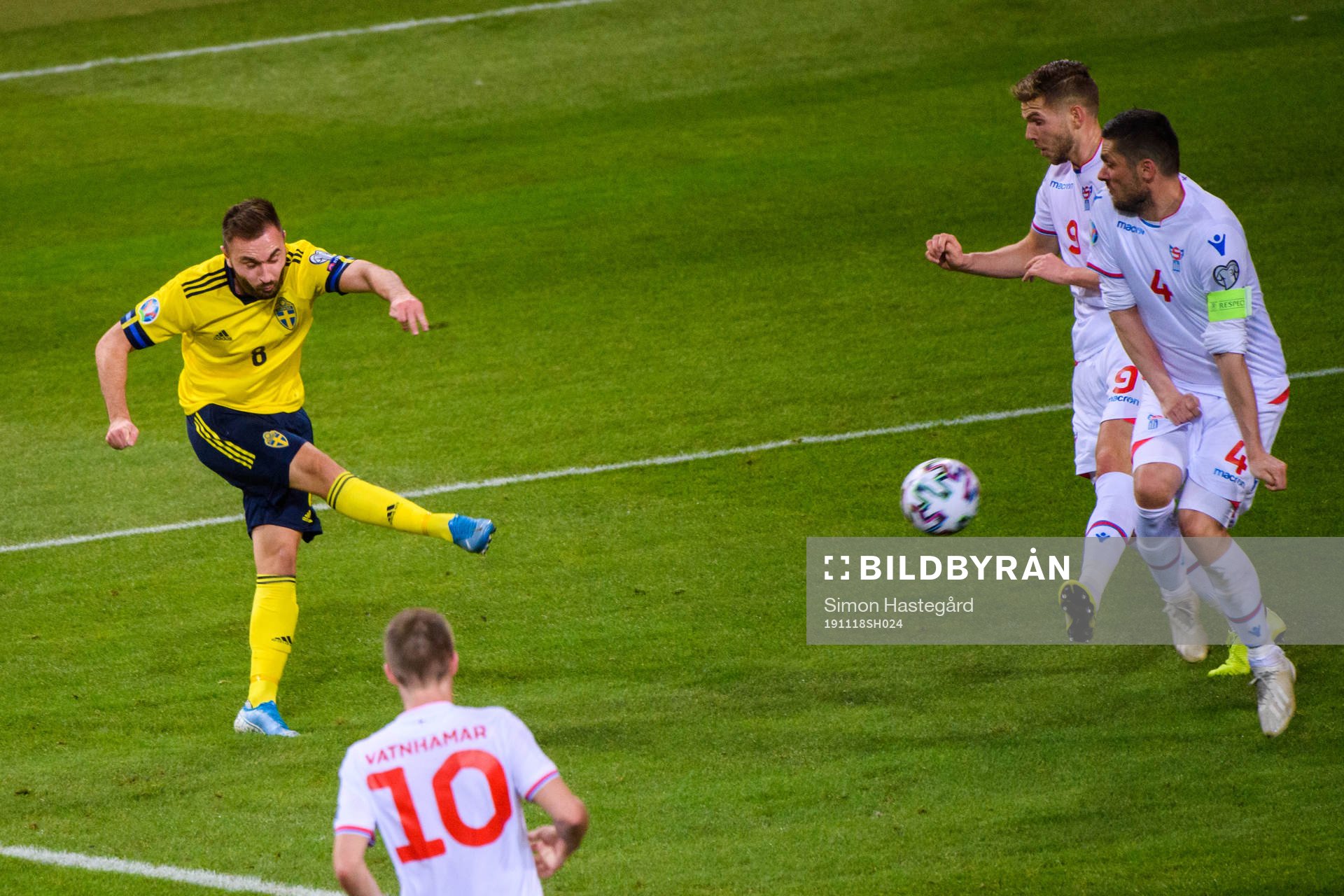 Muamer Tankovic of Sweden