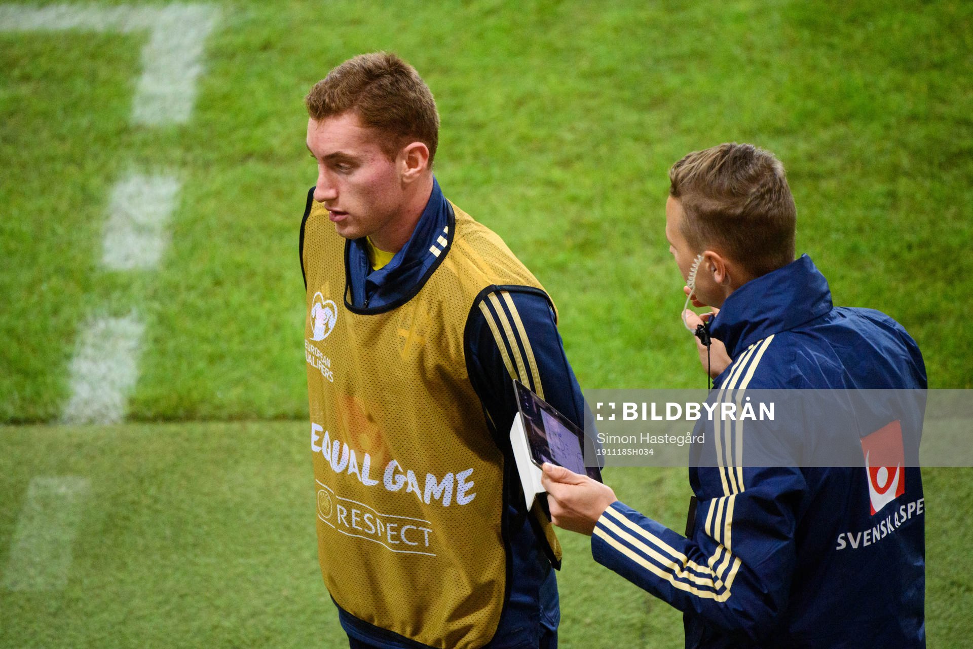 Dejan Kulusevski of Sweden