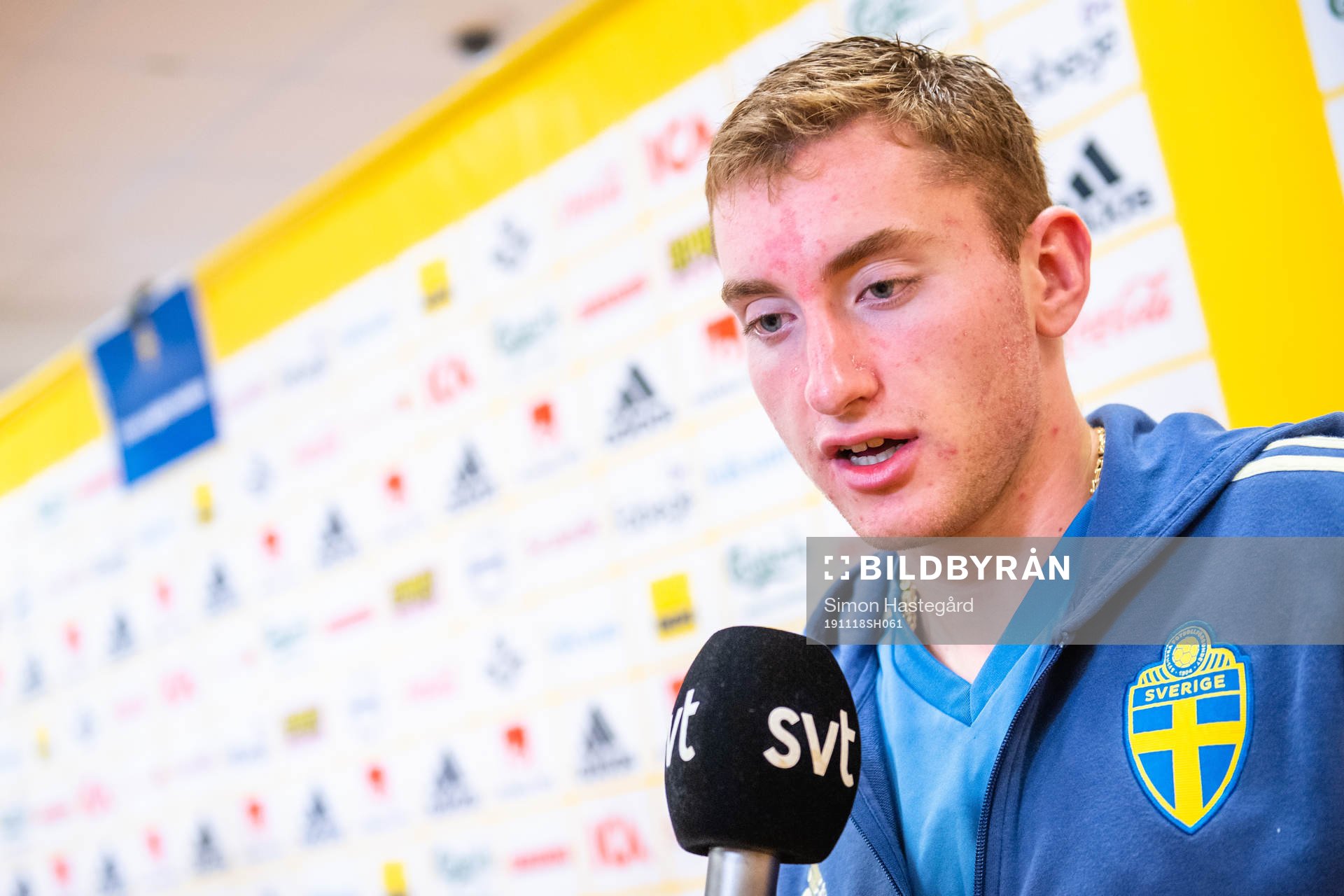 Dejan Kulusevski of Sweden