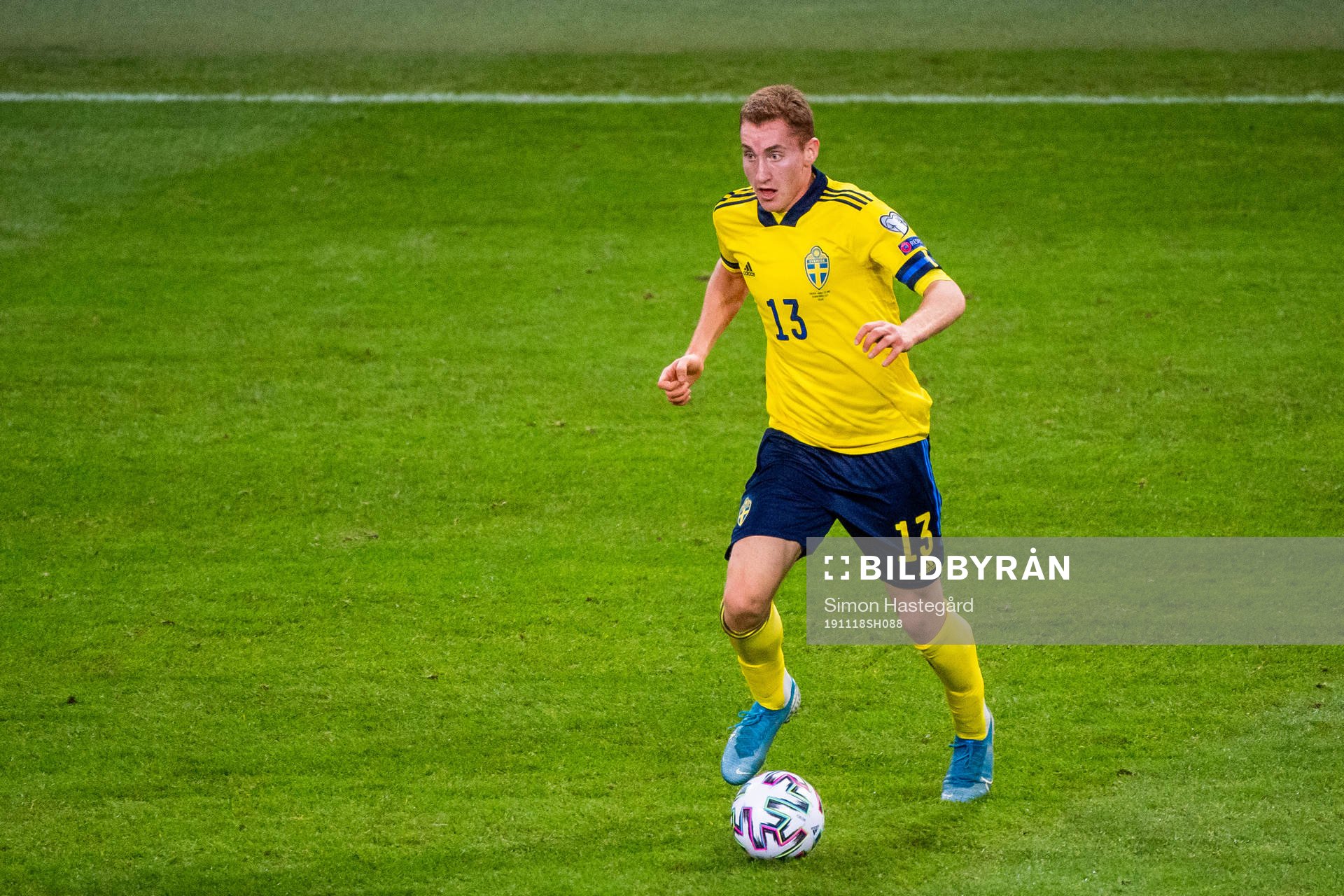 Dejan Kulusevski of Sweden