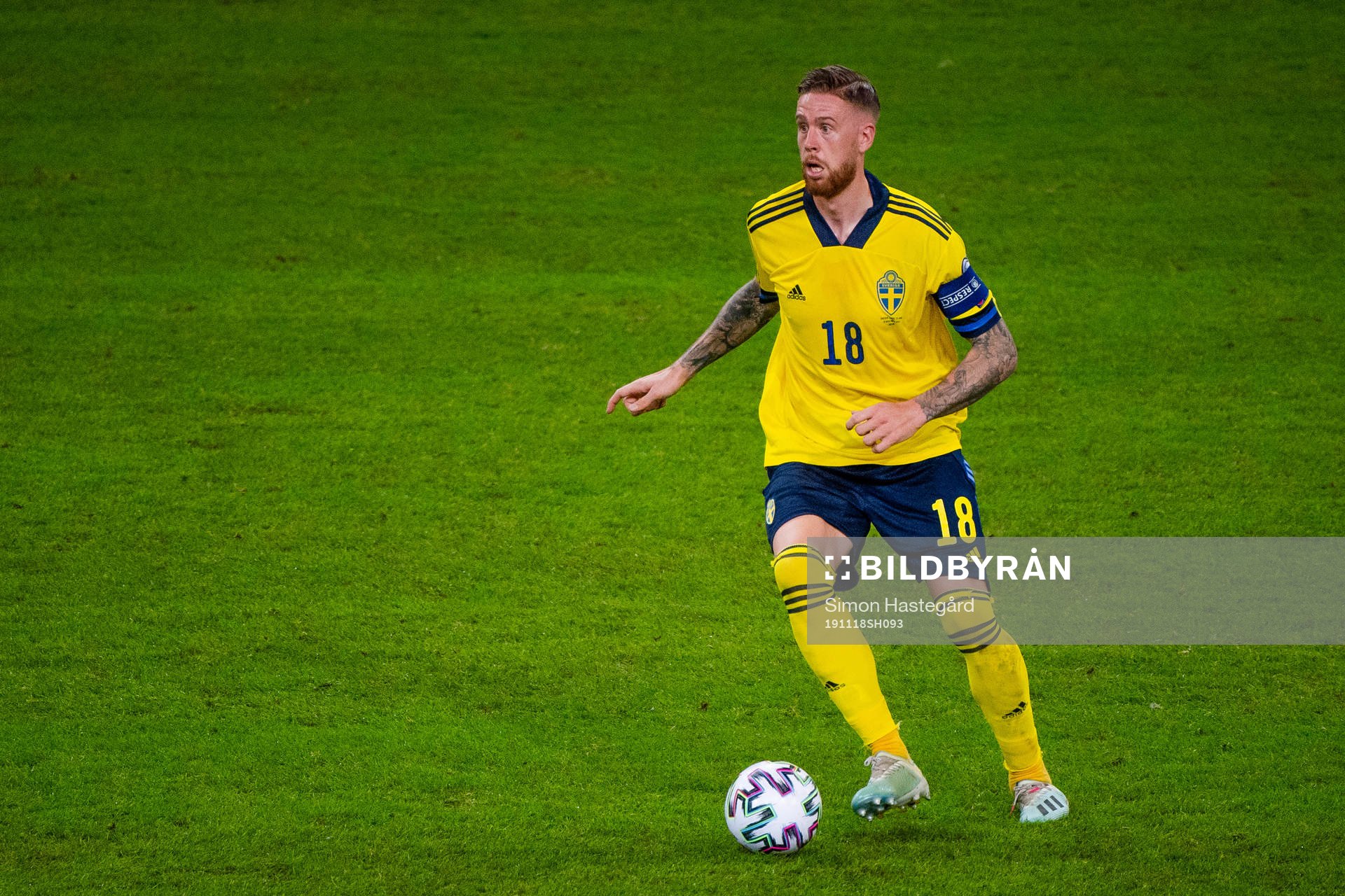 Pontus Jansson of Sweden