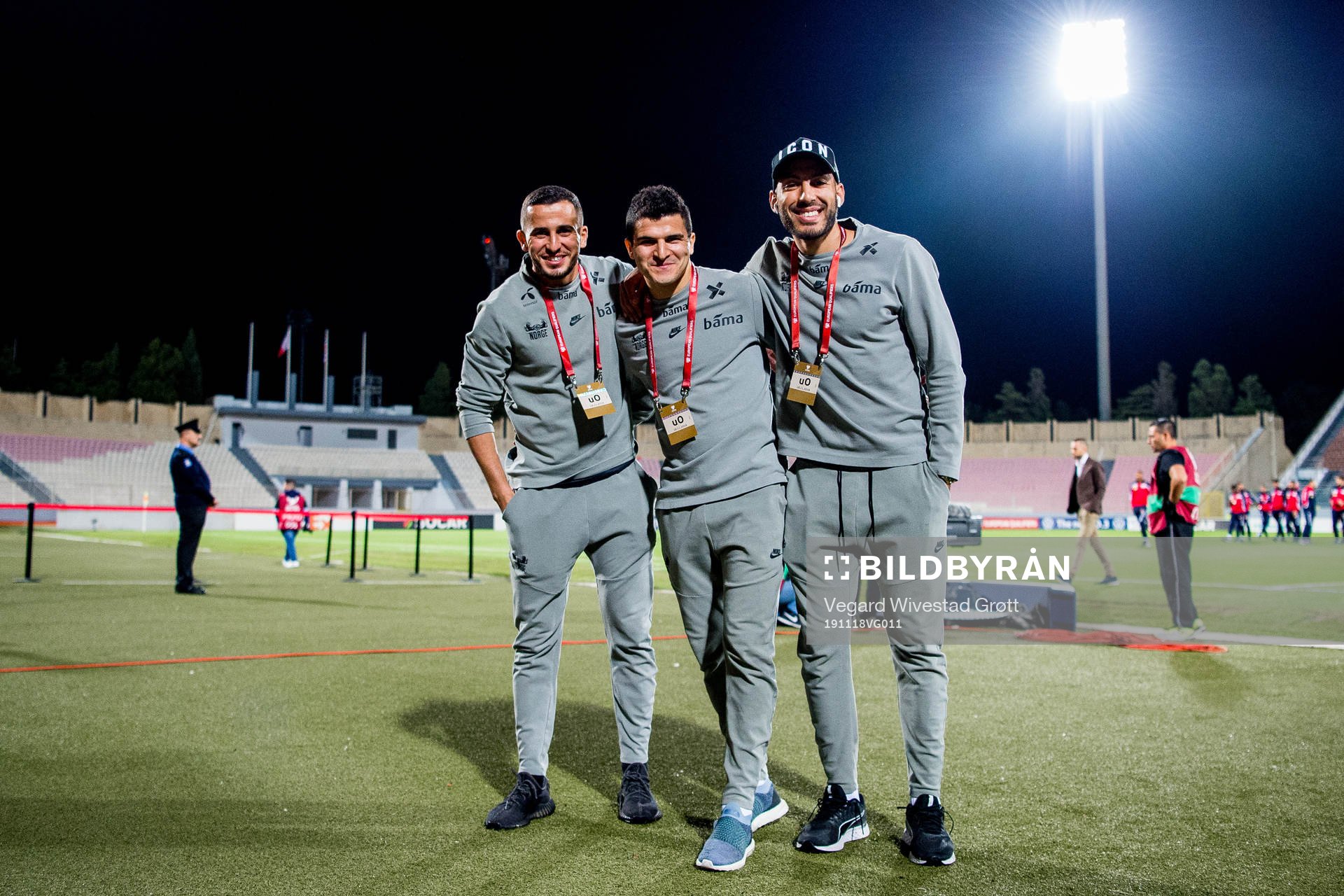 Omar Elabdellaoui, Tarik Elyounoussi and Haitam Aleesami of