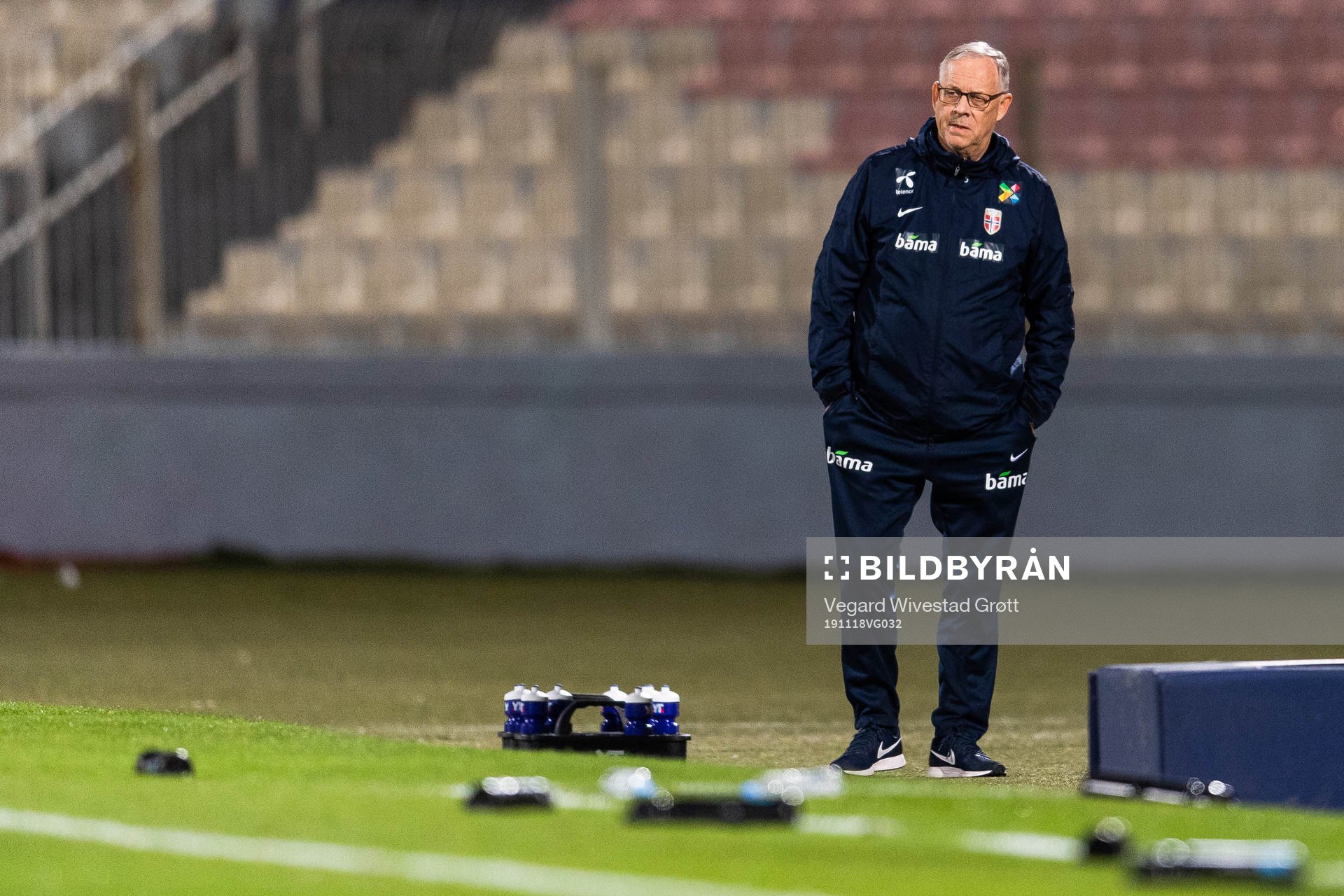 Lars Lagerbäck, head coach of Norway