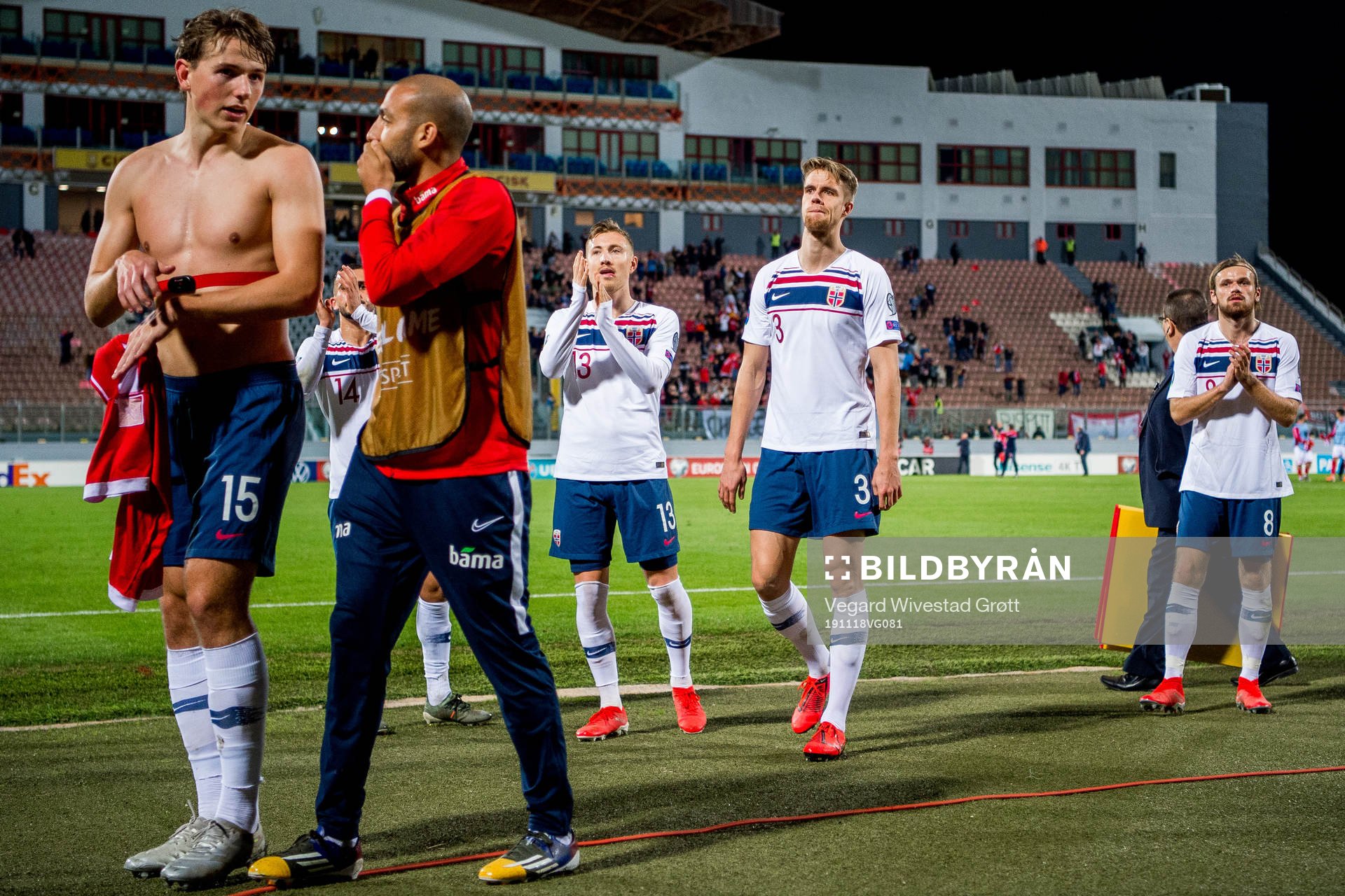 Sander Berge, Fredrik Ulvestad, Kristoffer Ajer and Iver