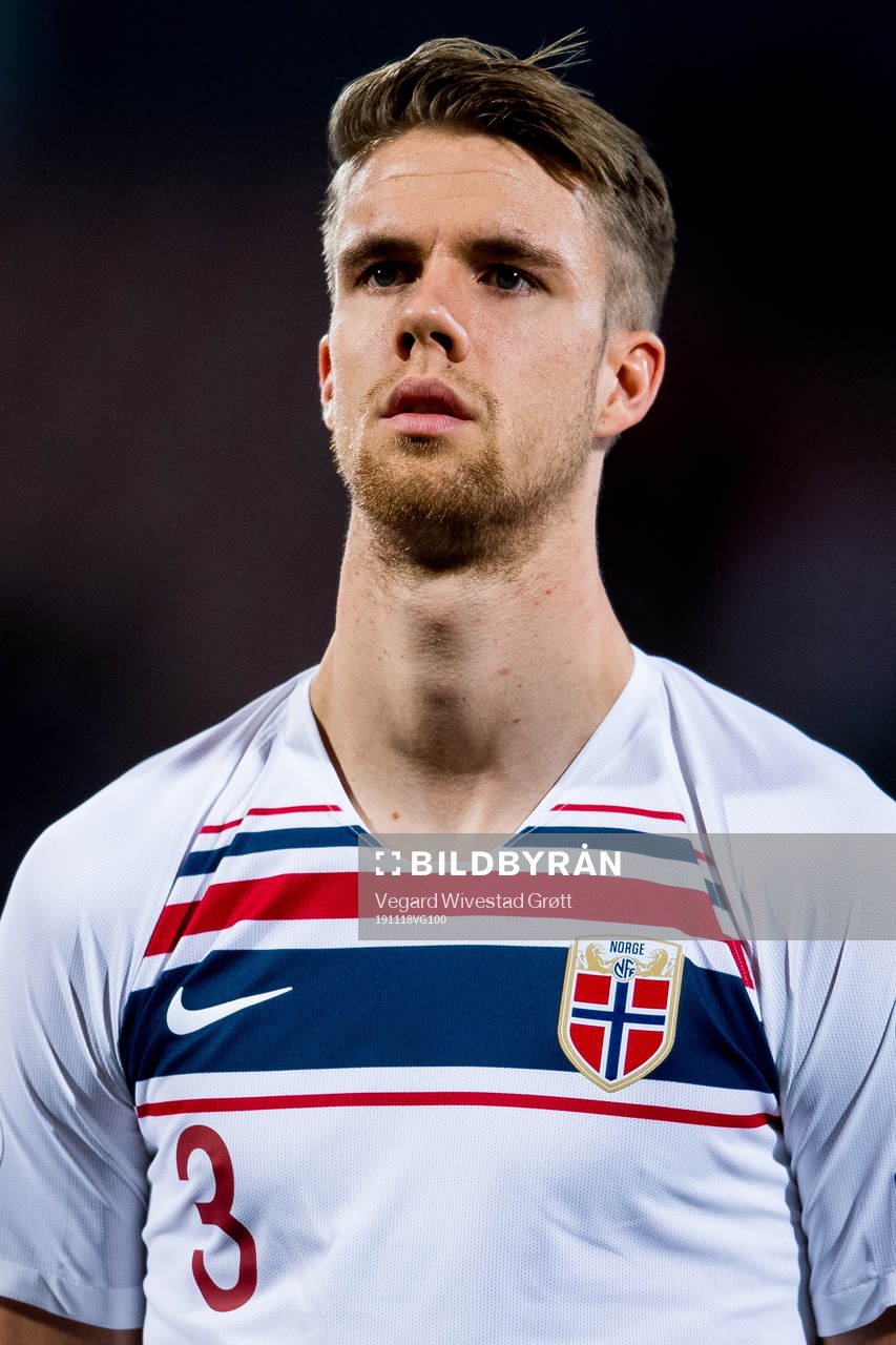 Kristoffer Ajer of Norway