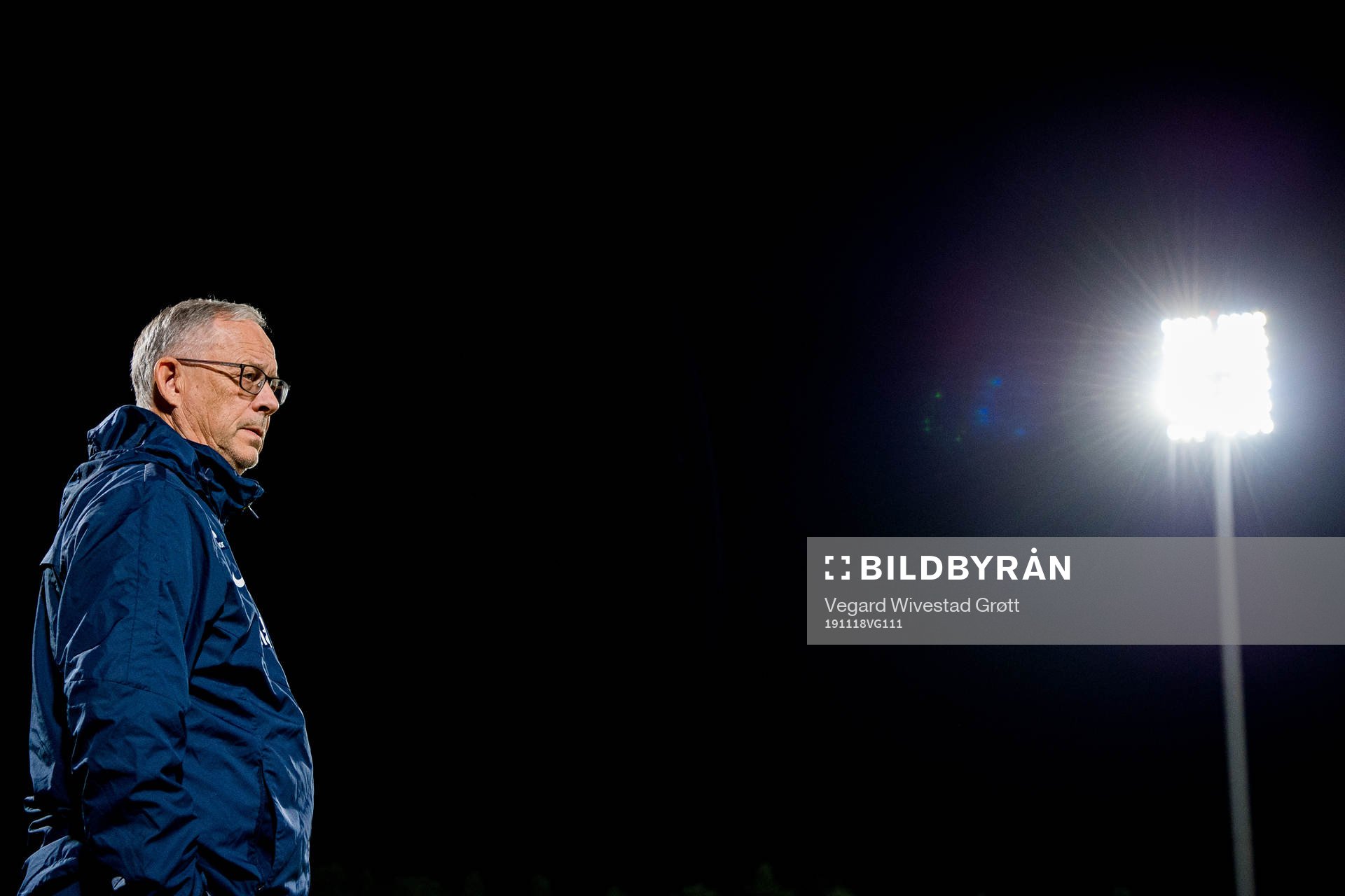 Lars Lagerbäck, head coach of Norway