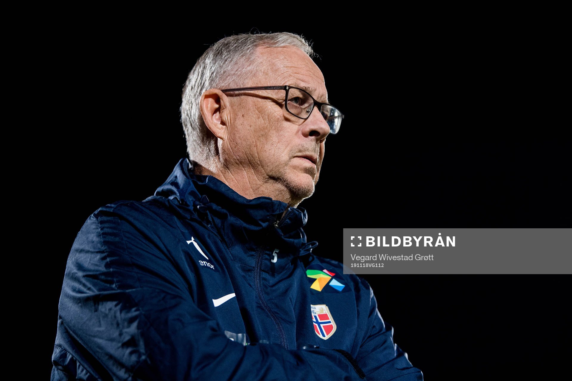 Lars Lagerbäck, head coach of Norway