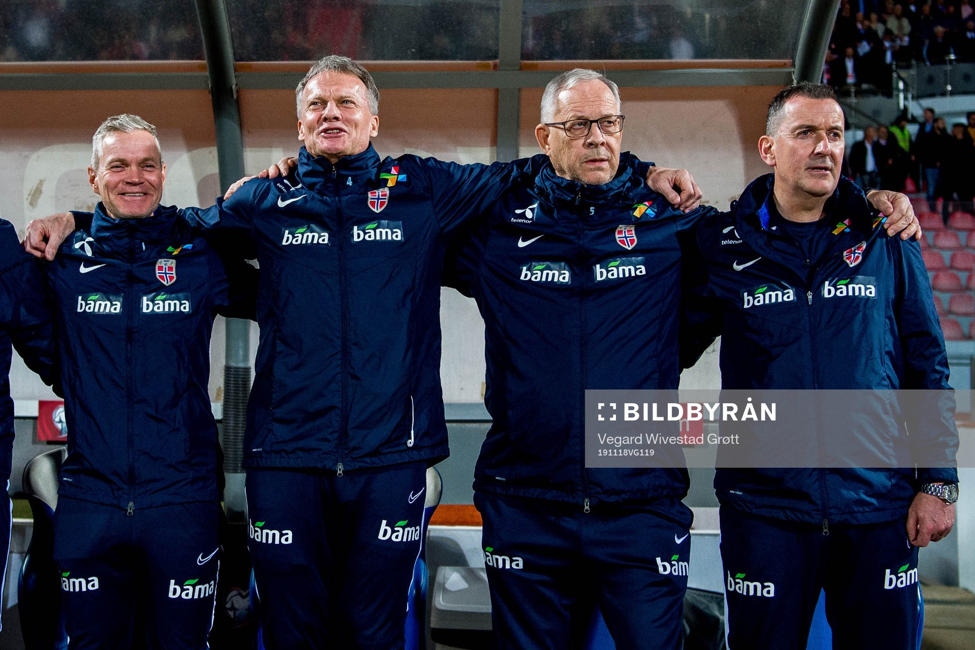 Are Hokstad, Frode Grodås, goalkeeper coach, Lars