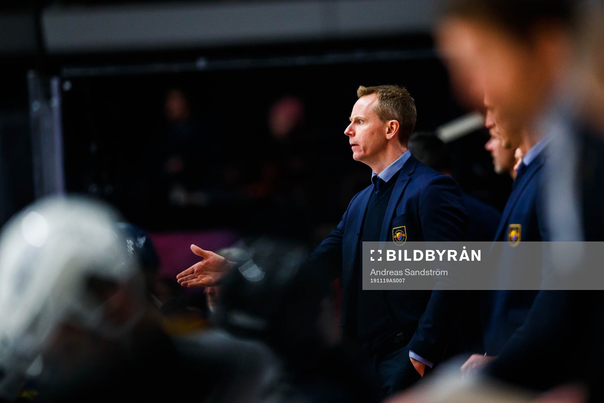 Head coach Robert Ohlsson of Djurgården