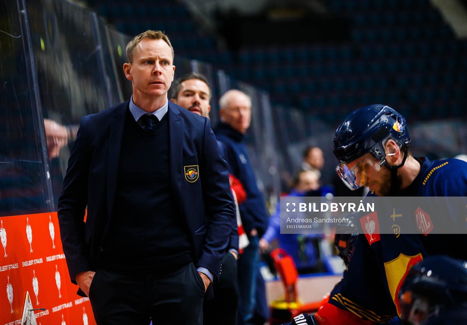 Head coach Robert Ohlsson of Djurgården