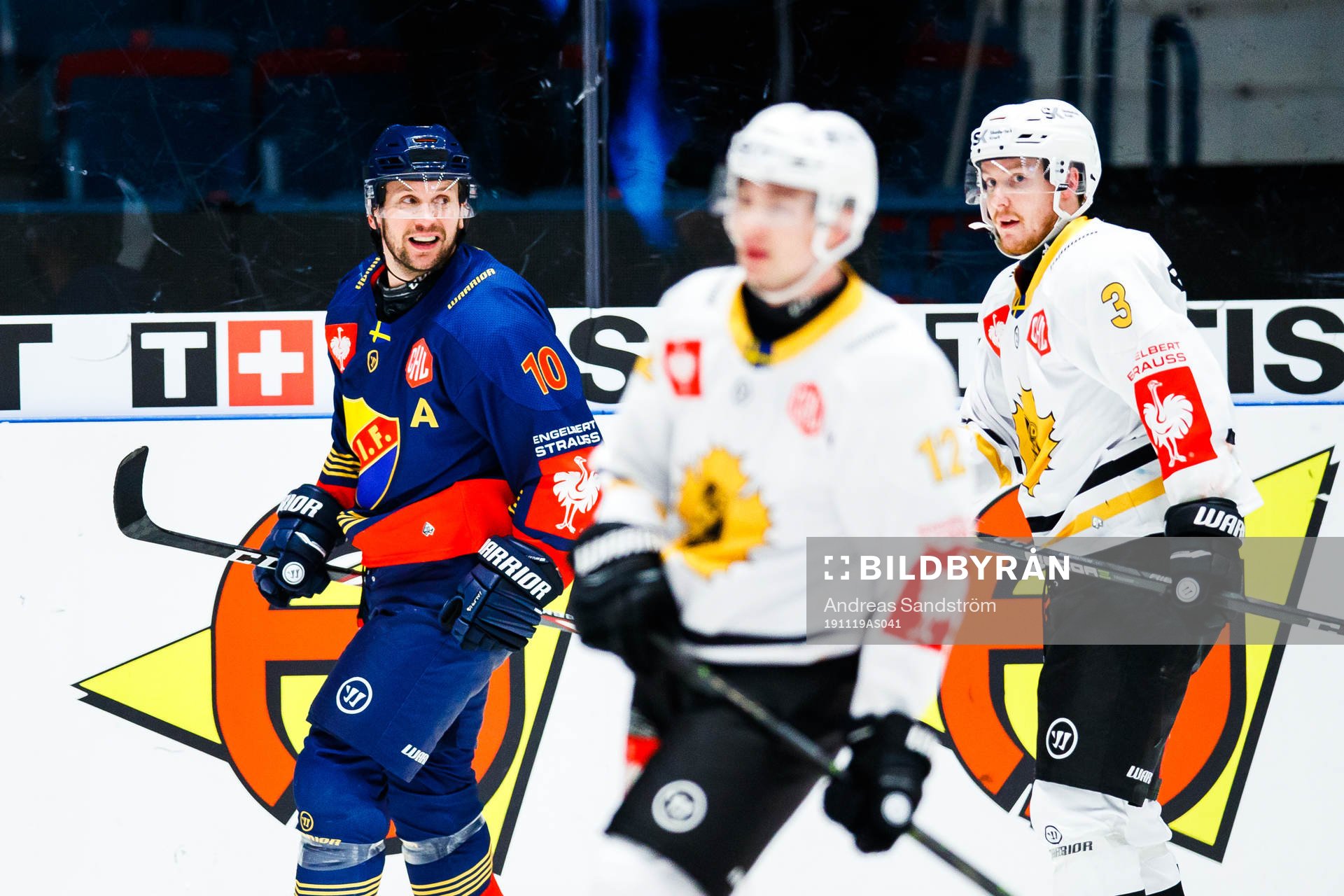 Niclas Bergfors of Djurgården celebrates the 3-1 goal