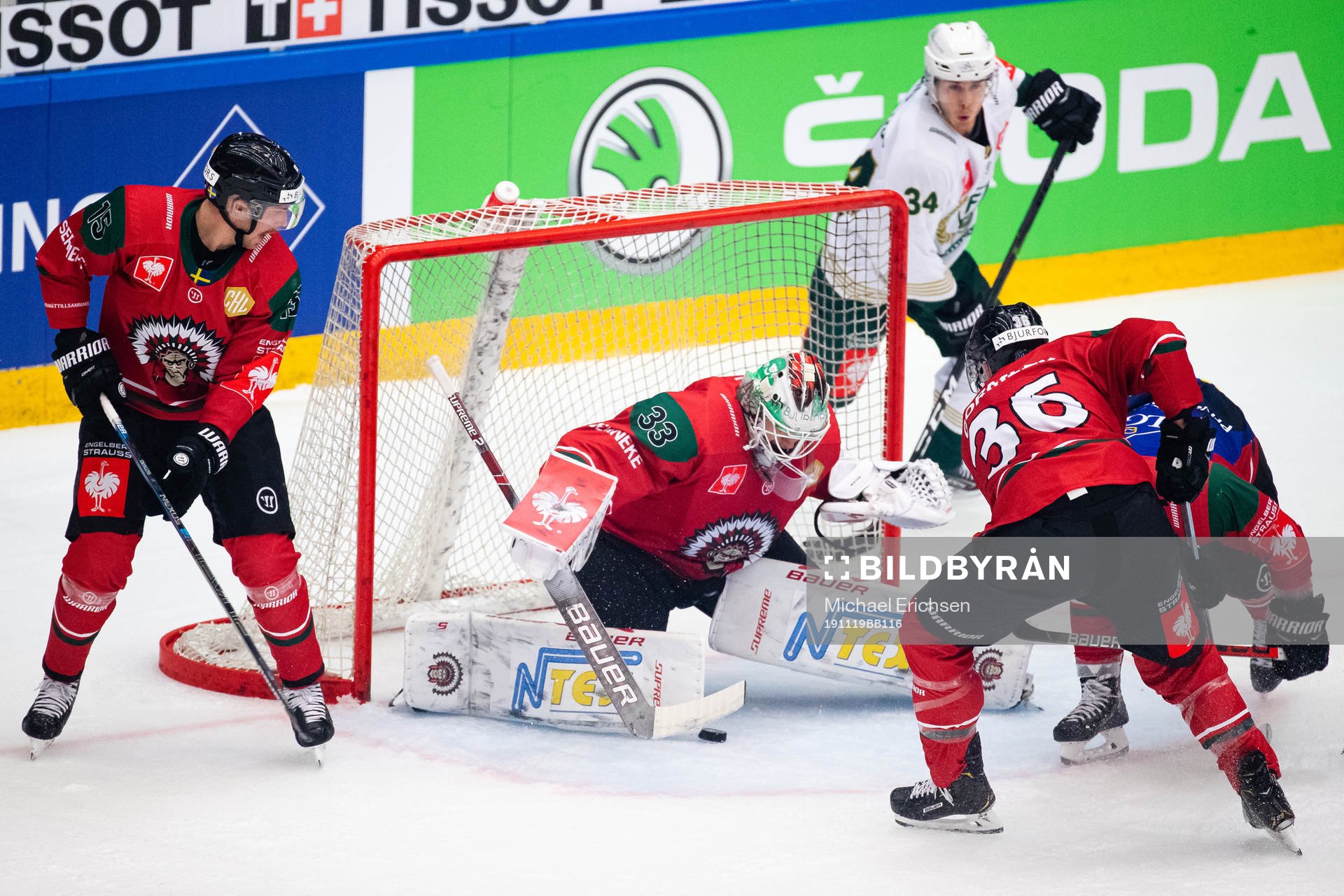 goalkeeper Johan Mattsson of Frölunda