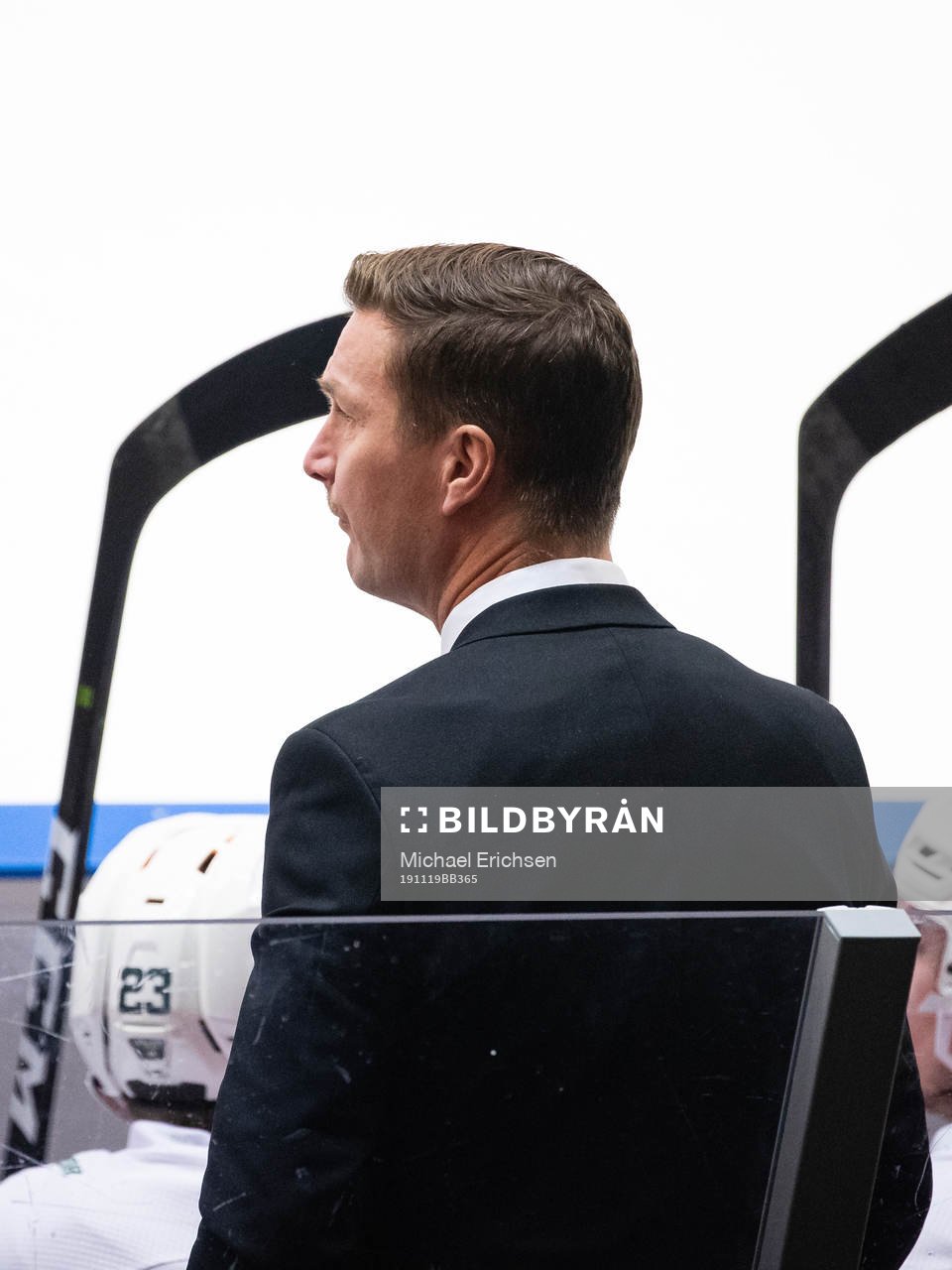 Head coach Johan Pennerborn of Färjestad
