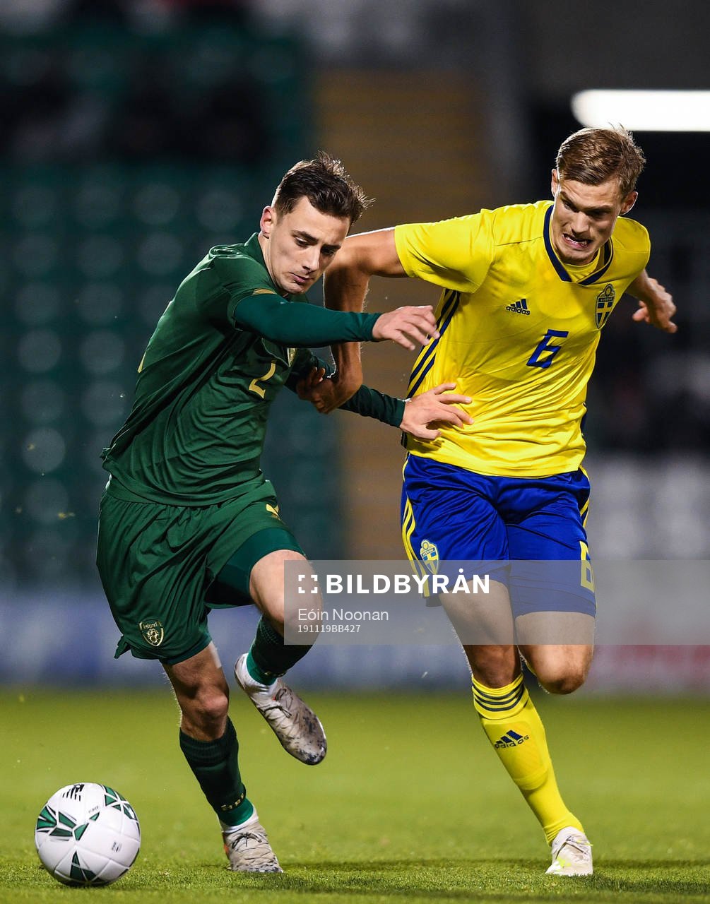 19 November 2019; Lee O'Connor of Republic of Ireland in