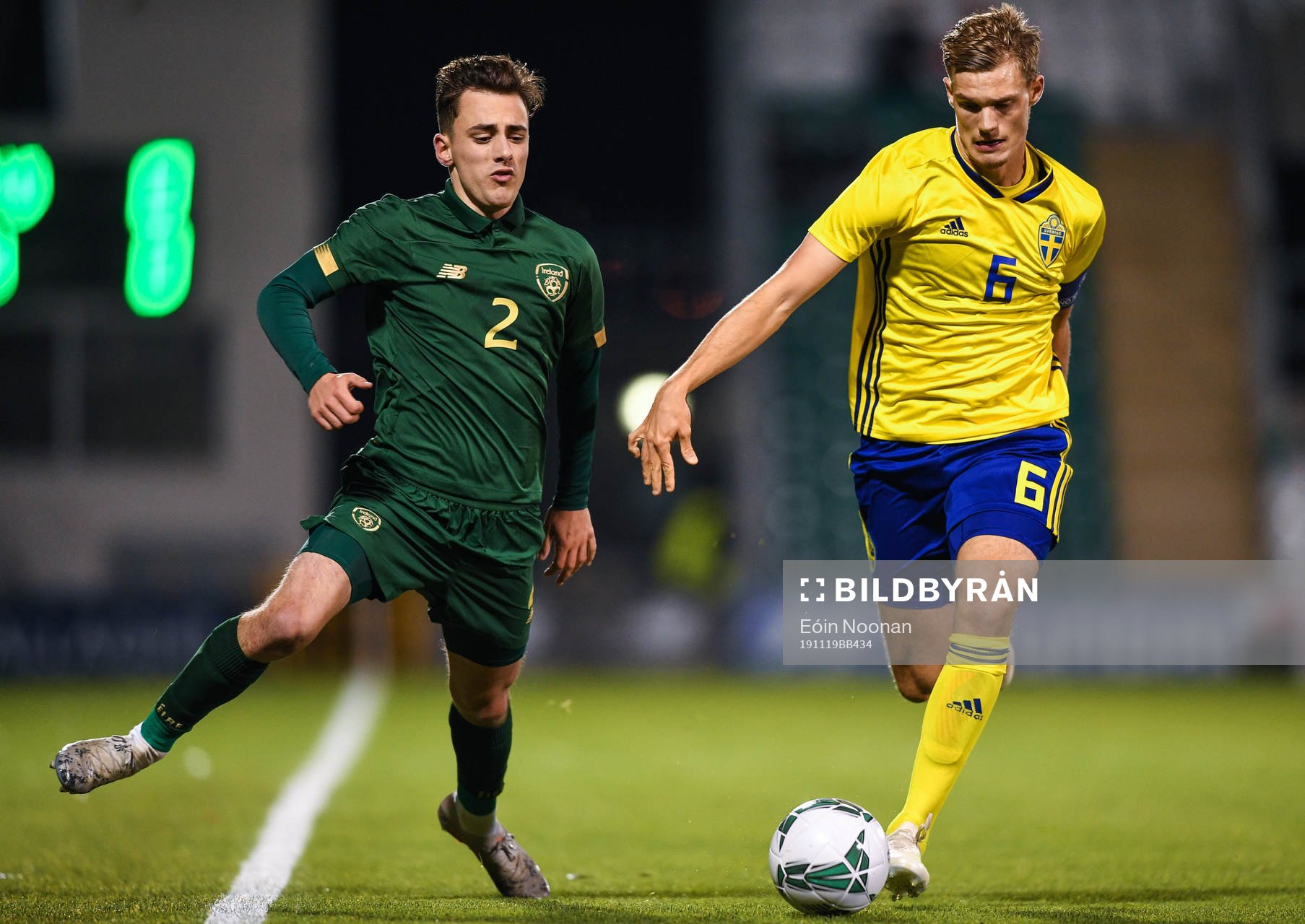 19 November 2019; Lee O'Connor of Republic of Ireland in