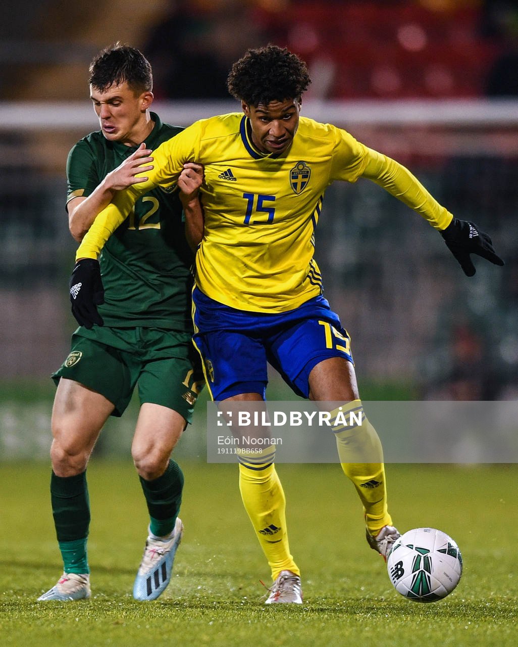 19 November 2019; Jens-Lys Michel Cajuste of Sweden in