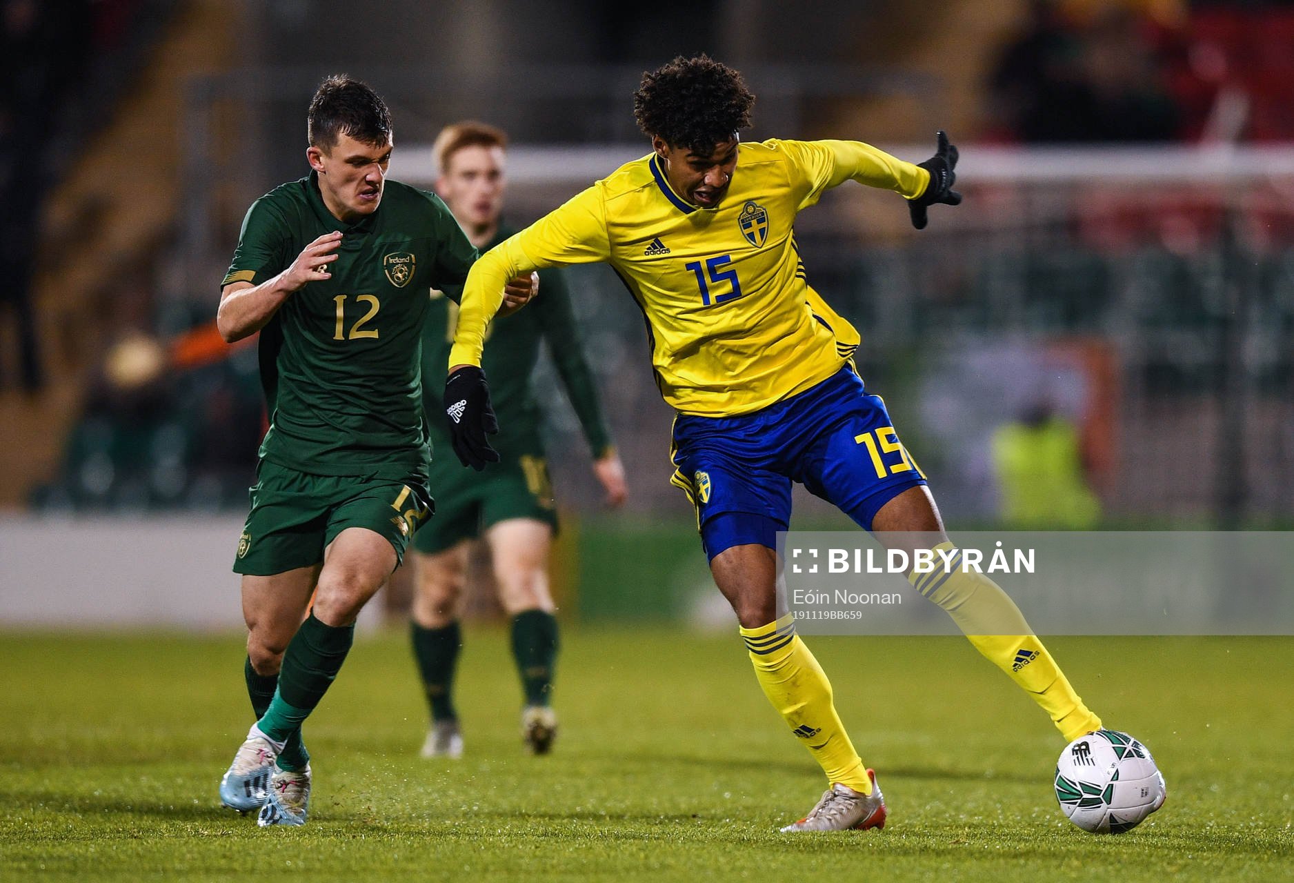 19 November 2019; Jens-Lys Michel Cajuste of Sweden in