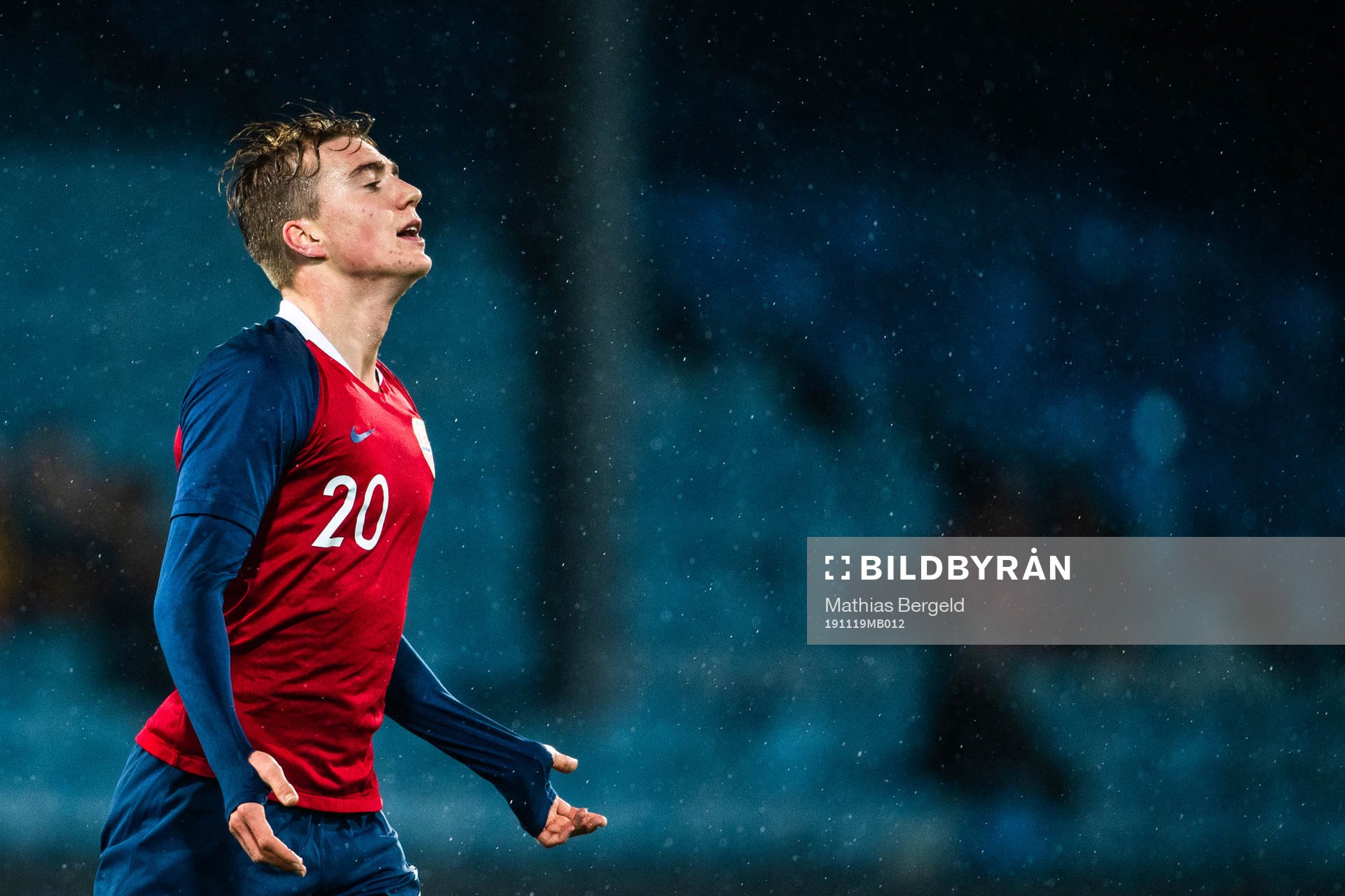 Kristian Thorstvedt of Norway reacts