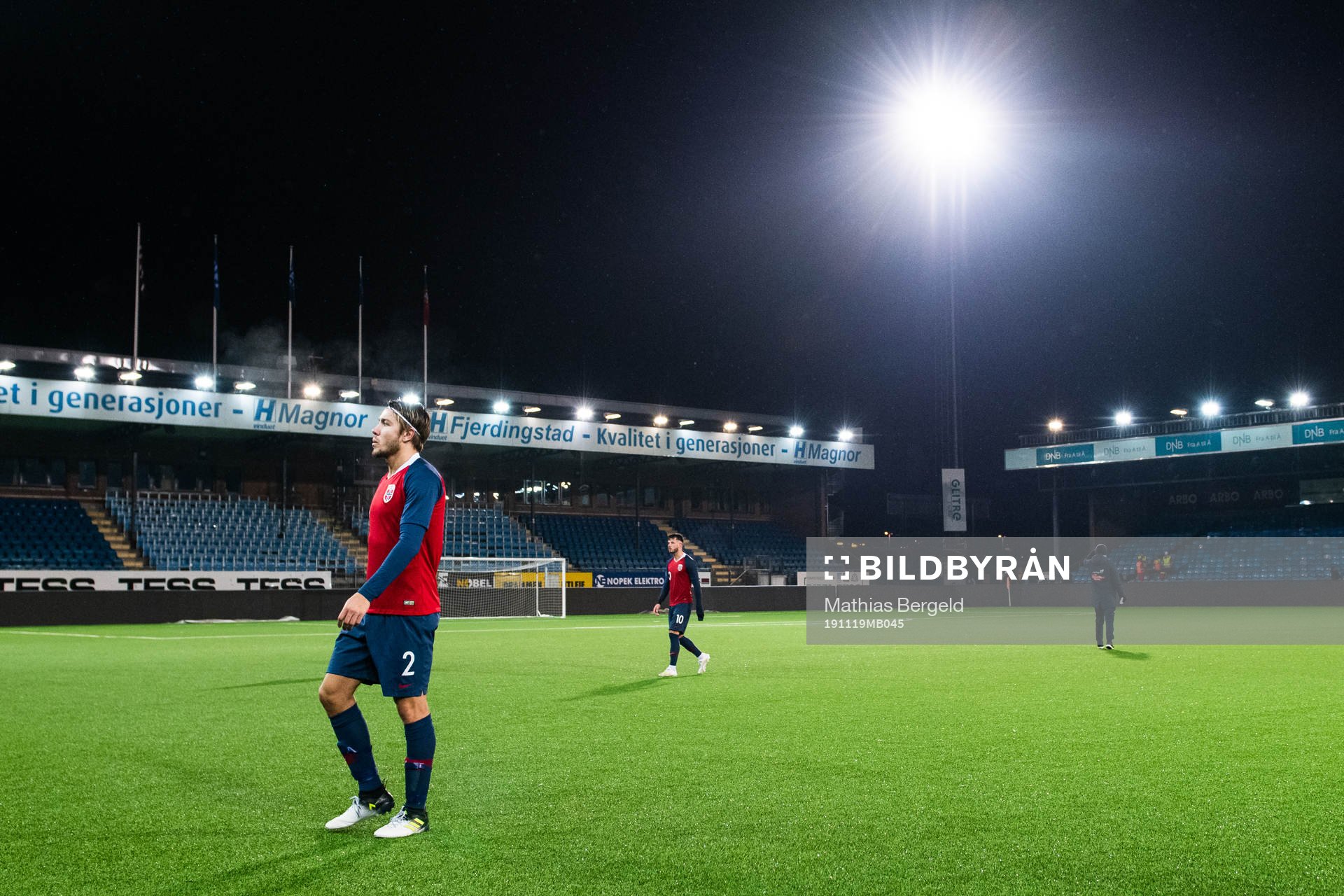 Fredrik Bjørkan of Norway looks dejected