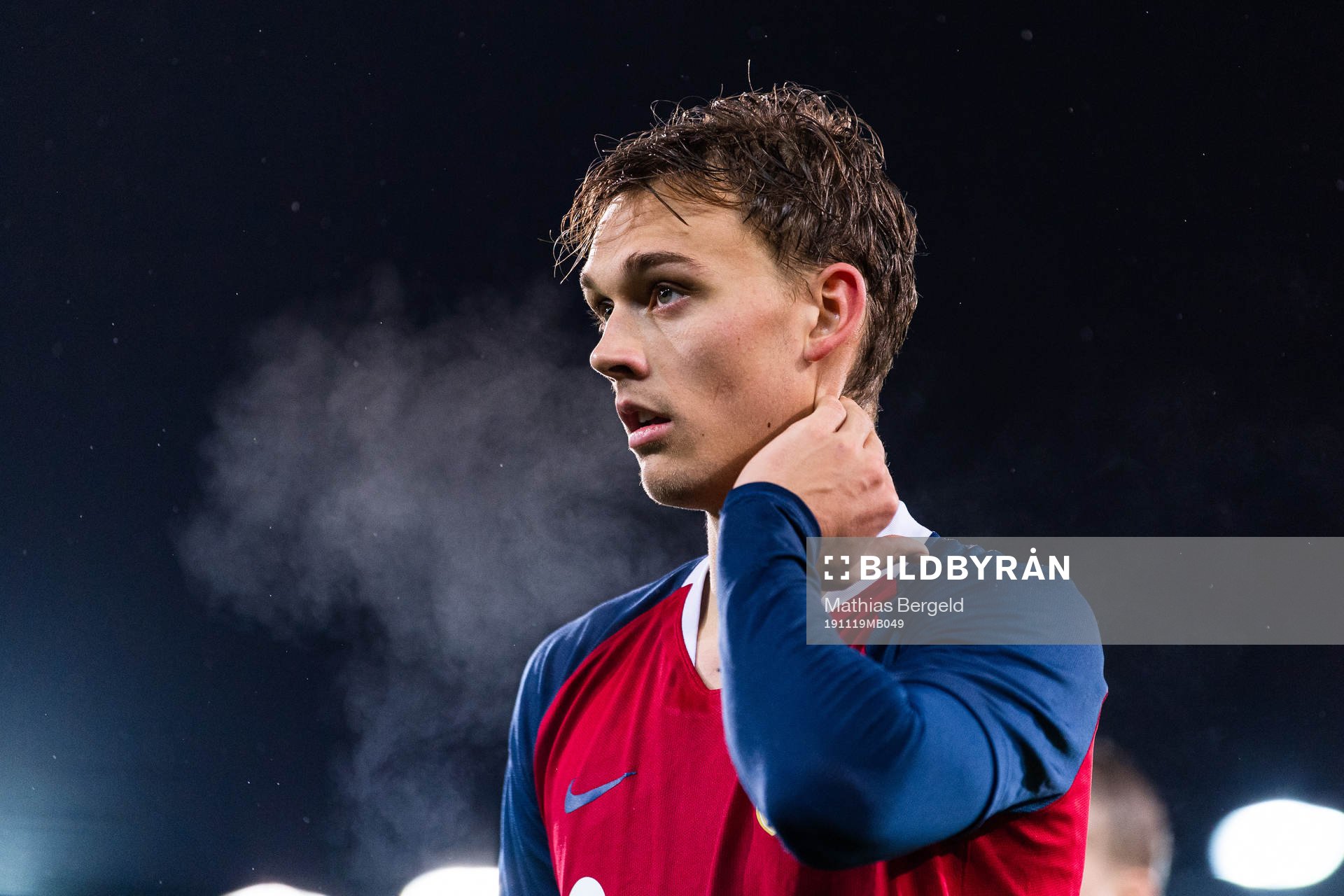 Emil Bohinen of Norway looks dejected