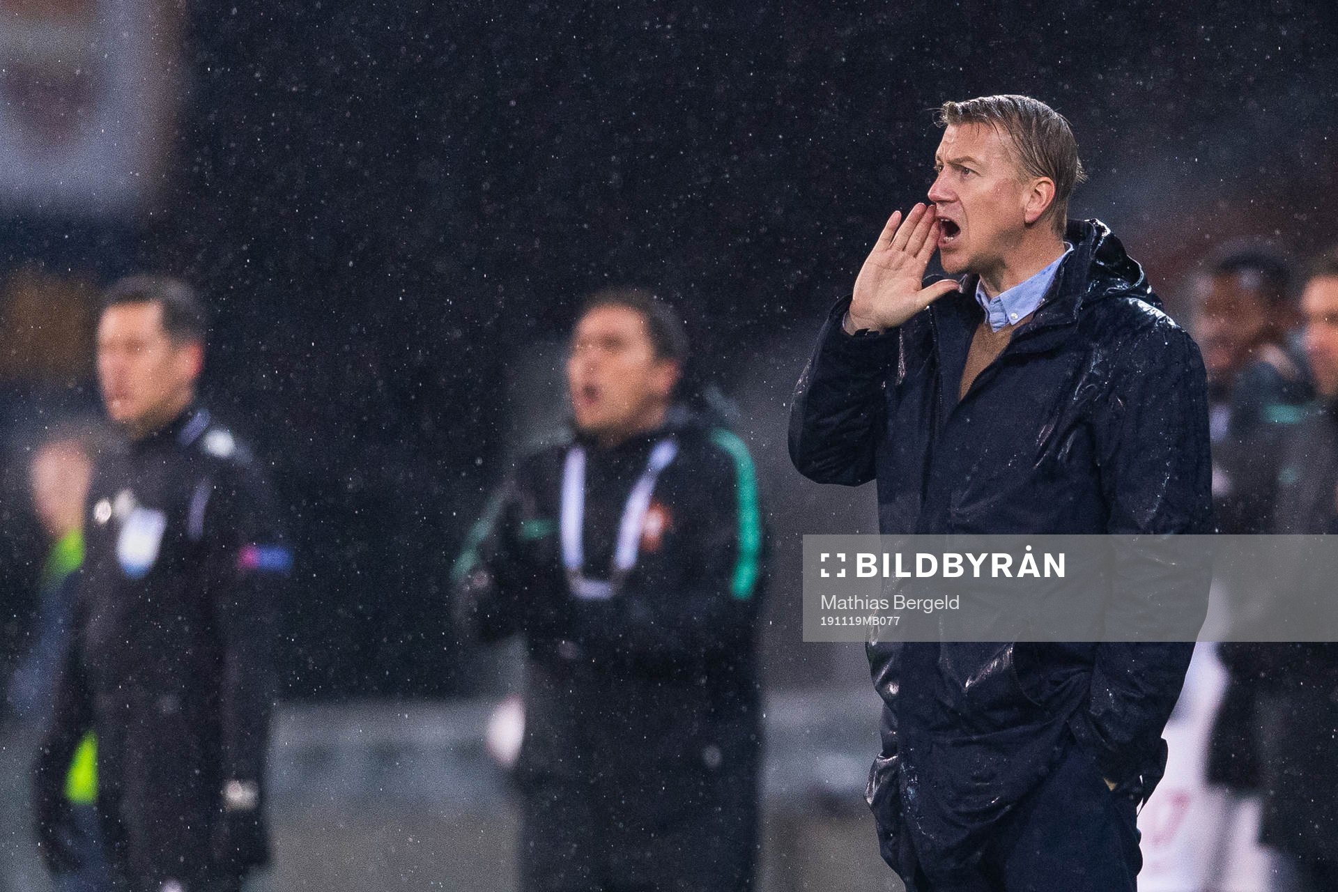Leif Gunnar Smerud, head coach of Norway reacts