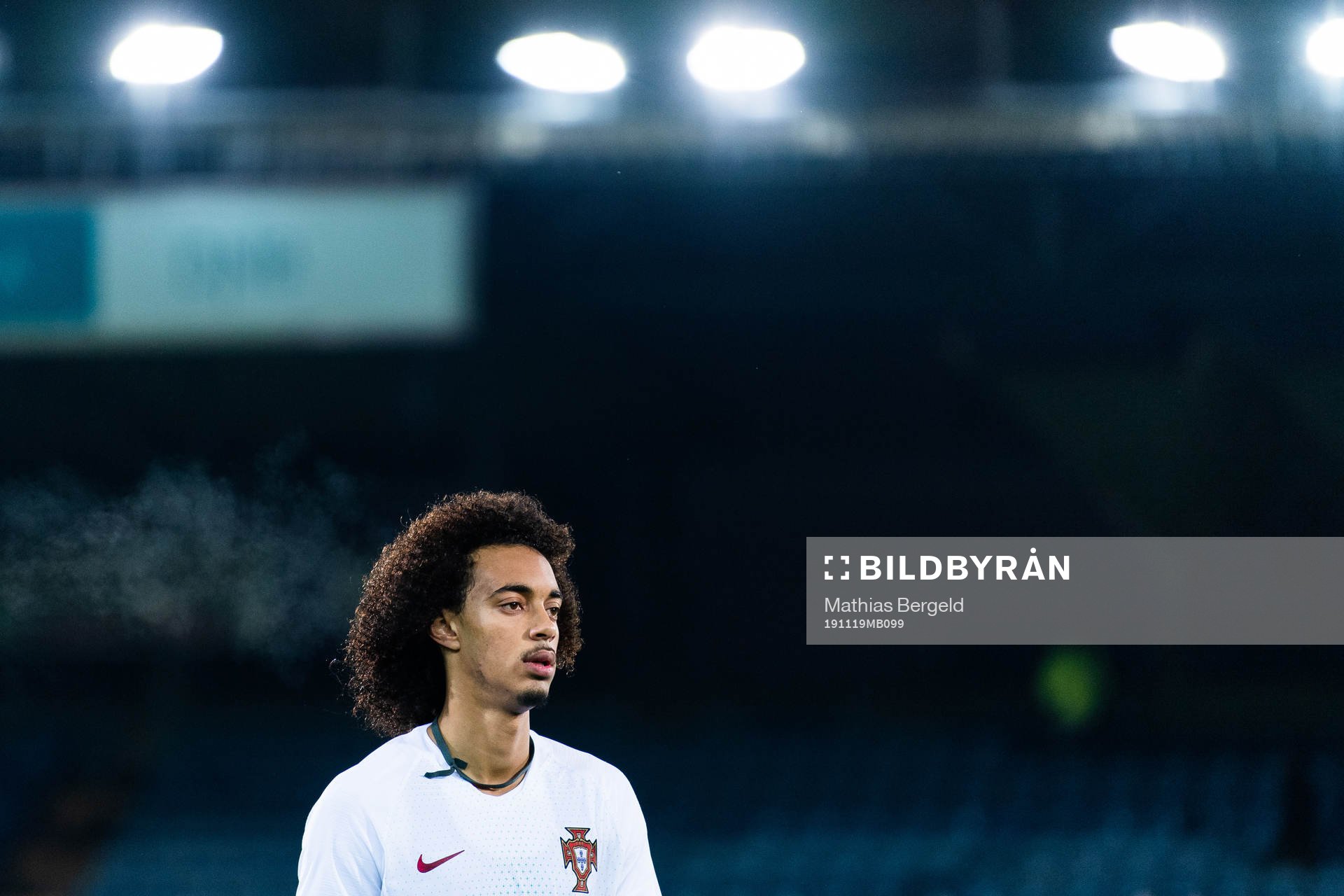 Tomas Tavares of Portugal after the UEFA European Under-21 Qualifier football match between Norway and Portugal on November 19, 2019 in Drammen.
