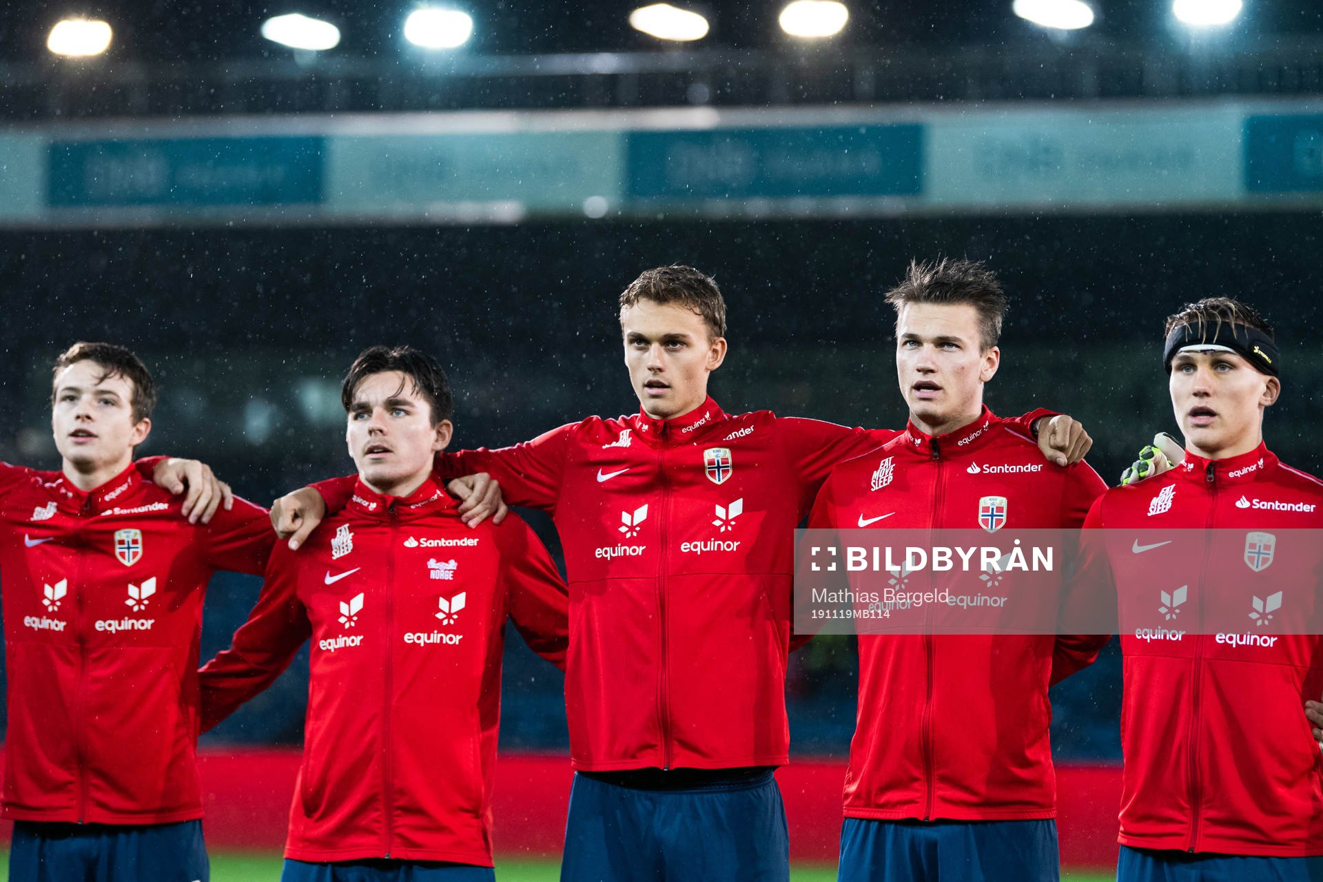 Hugo Vetlesen, Emil Bohinen, Odin Luraas Bjørtuft and Leo