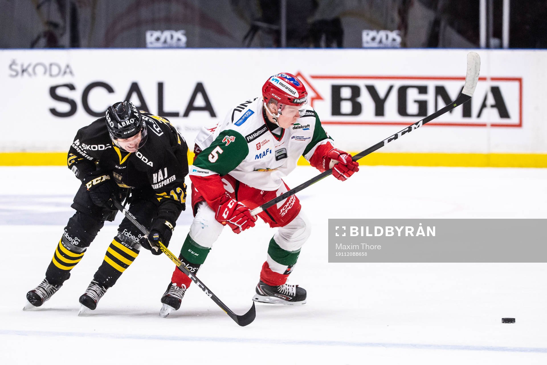 s Carl Wassenius och Moras Anton Schagerberg