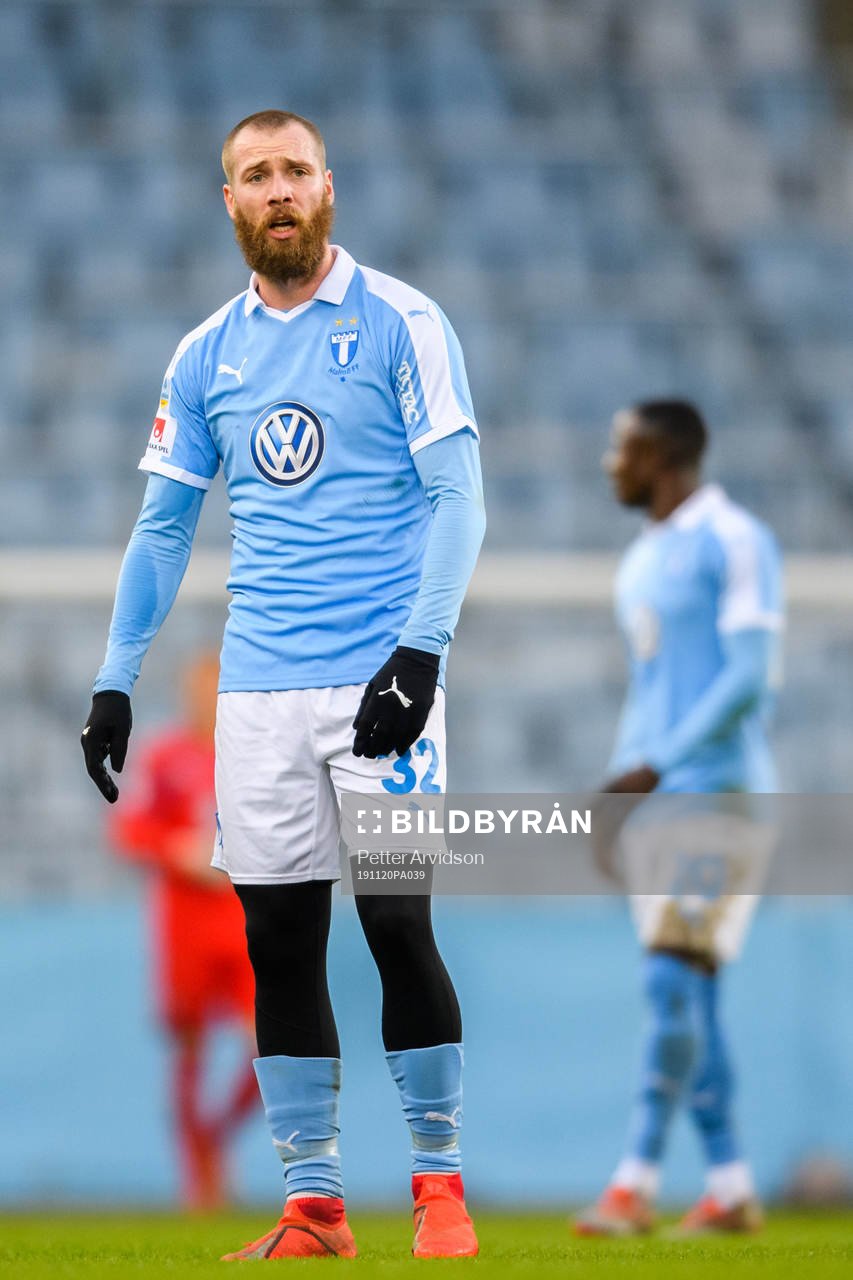 Malmö FFs Jo Inge Berget deppar