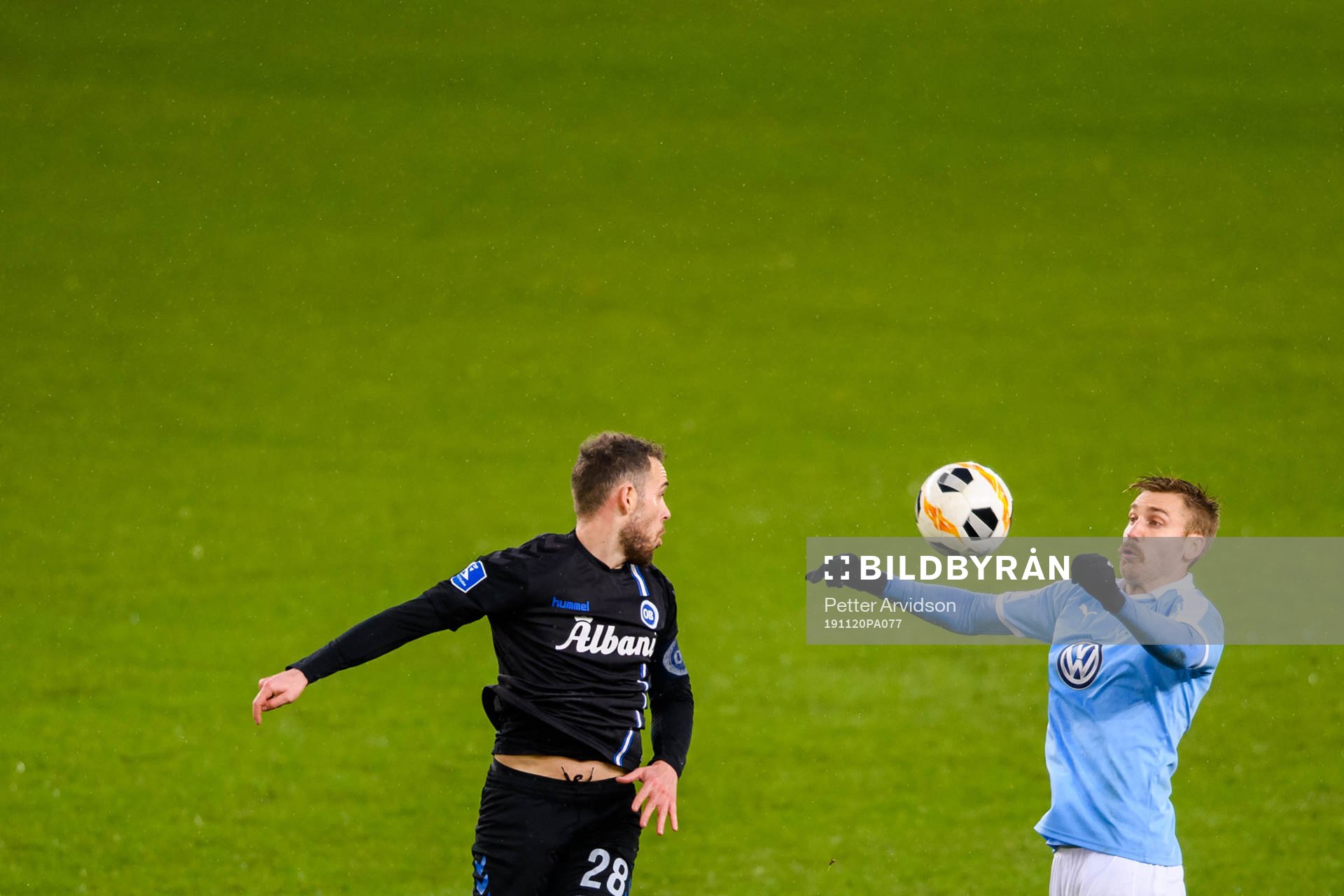 Odenses Anders Kvindebjerg Jacobsen och Malmö FFs Rasmus