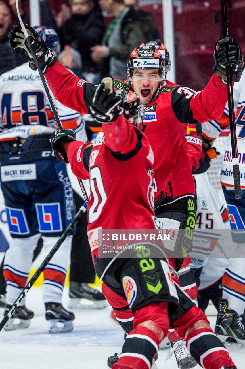 Malmö Redhawks Matias Myttynen jublar