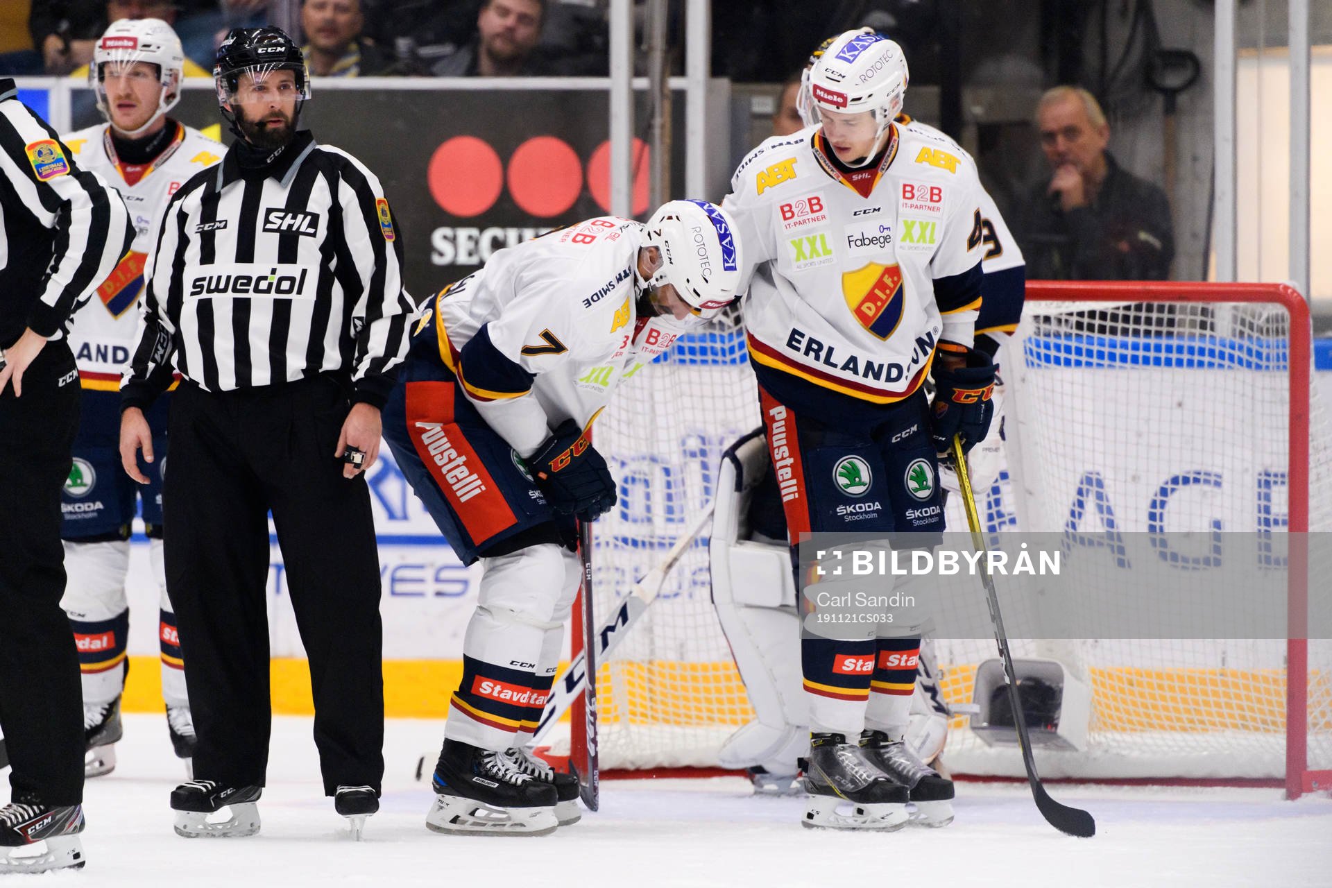 Djurgårdens Jason Garrison skadar sig