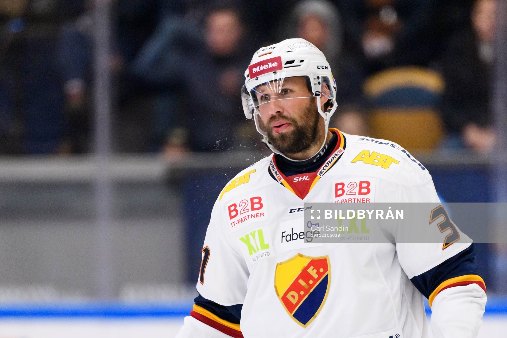 Djurgårdens Dick Axelsson  deppar