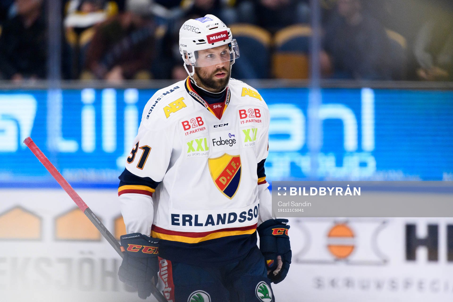 Djurgårdens Dick Axelsson deppar