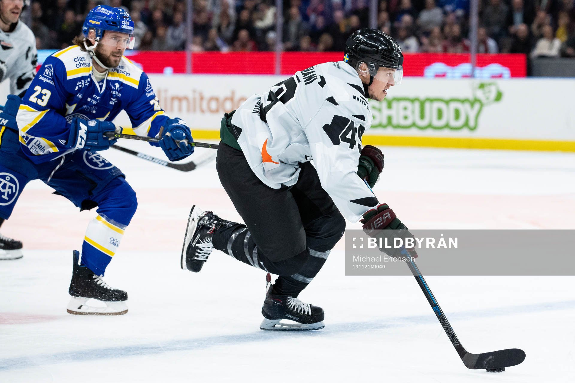 Frölundas Rhett Rakhshani