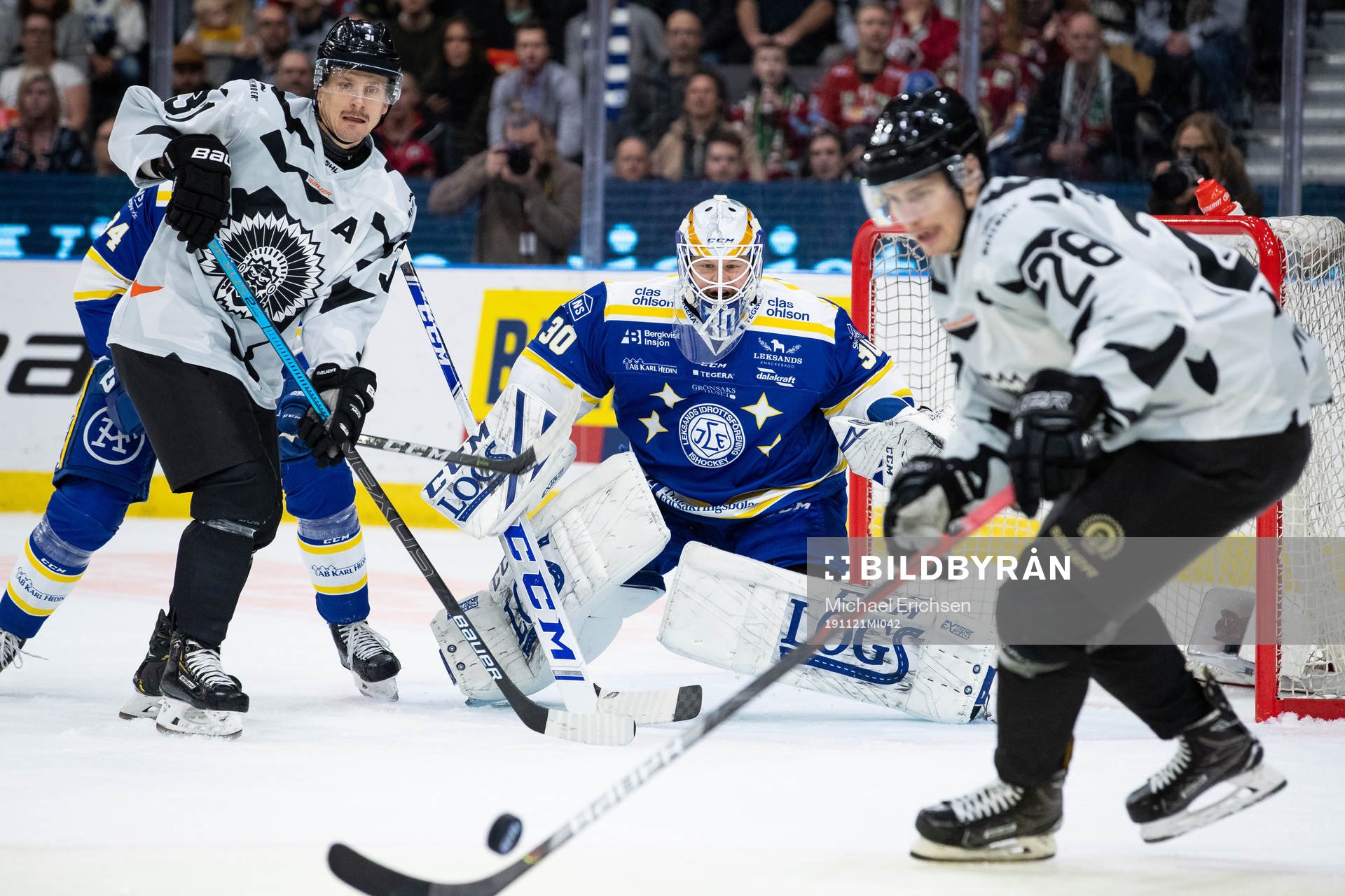Leksands målvakt Janne Juvonen
