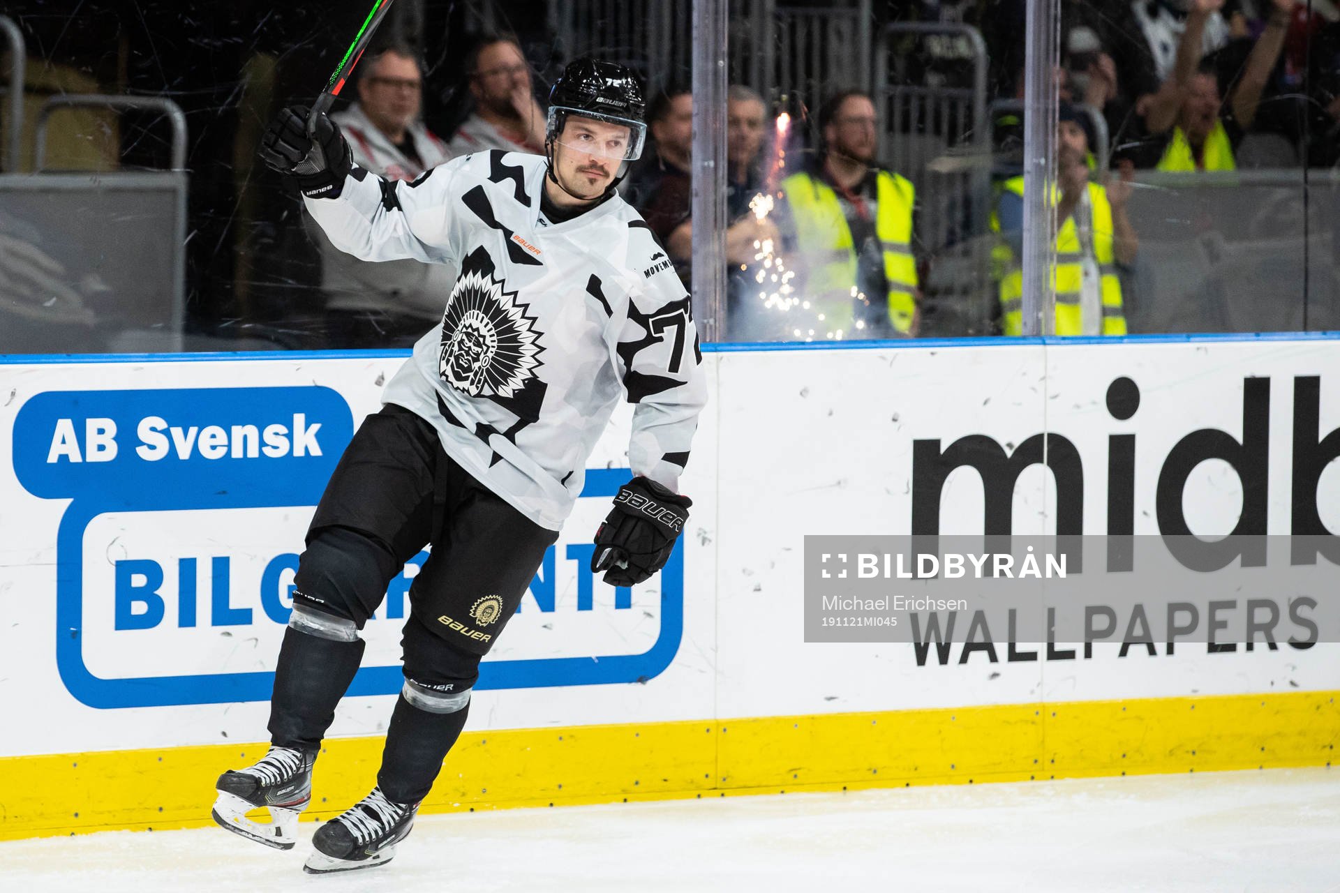 Frölunda Patrik Carlsson jublar