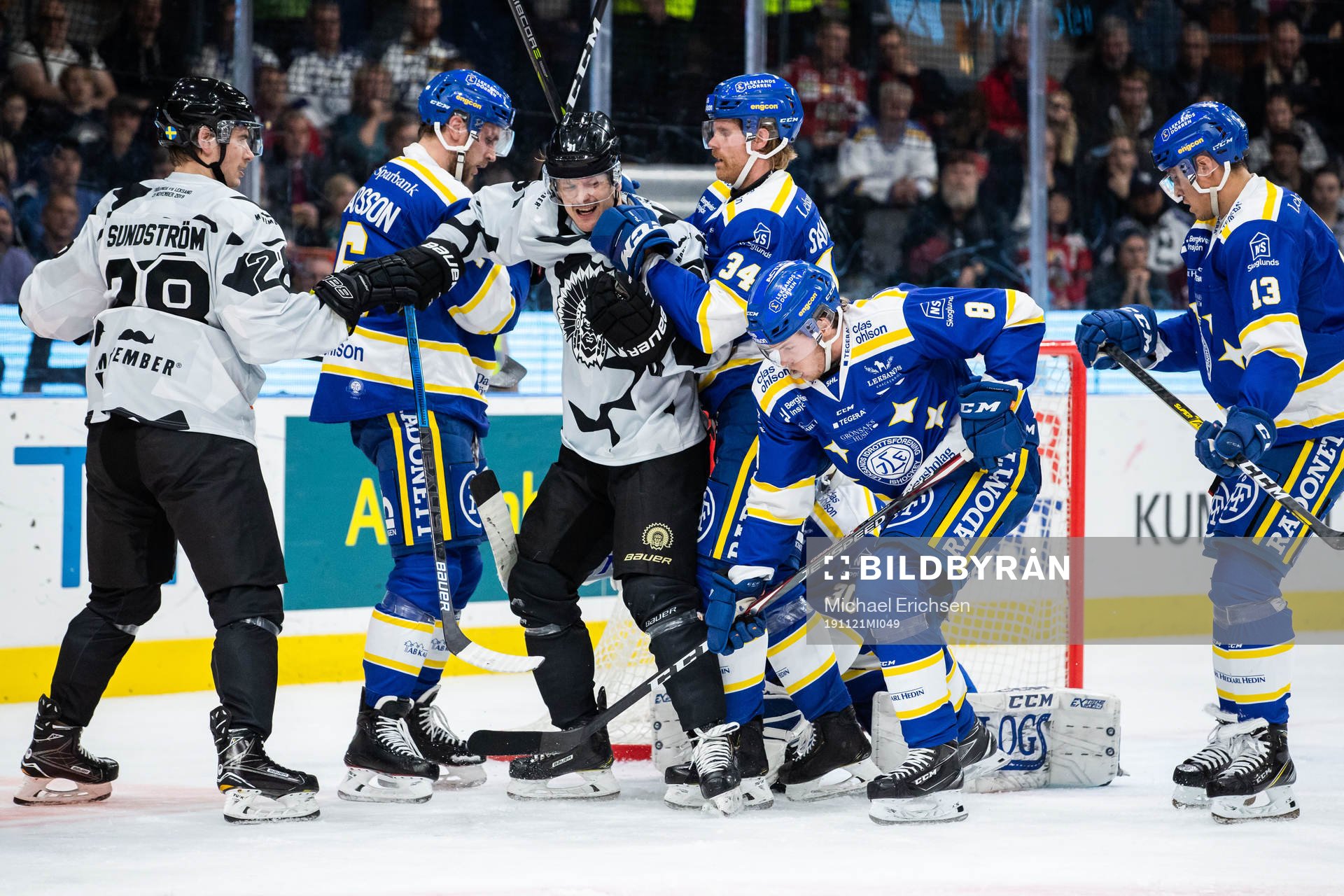 Frölundas Nicklas Lasu i bråk med Leksands Philip