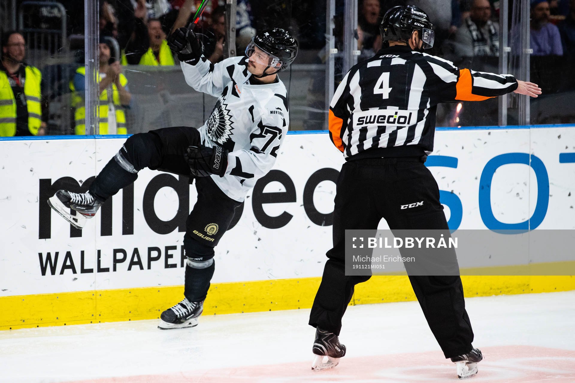 Frölundas Patrik Carlsson jublar