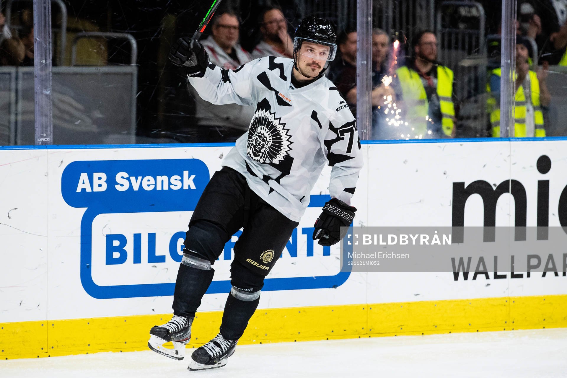 Frölundas Patrik Carlsson jublar
