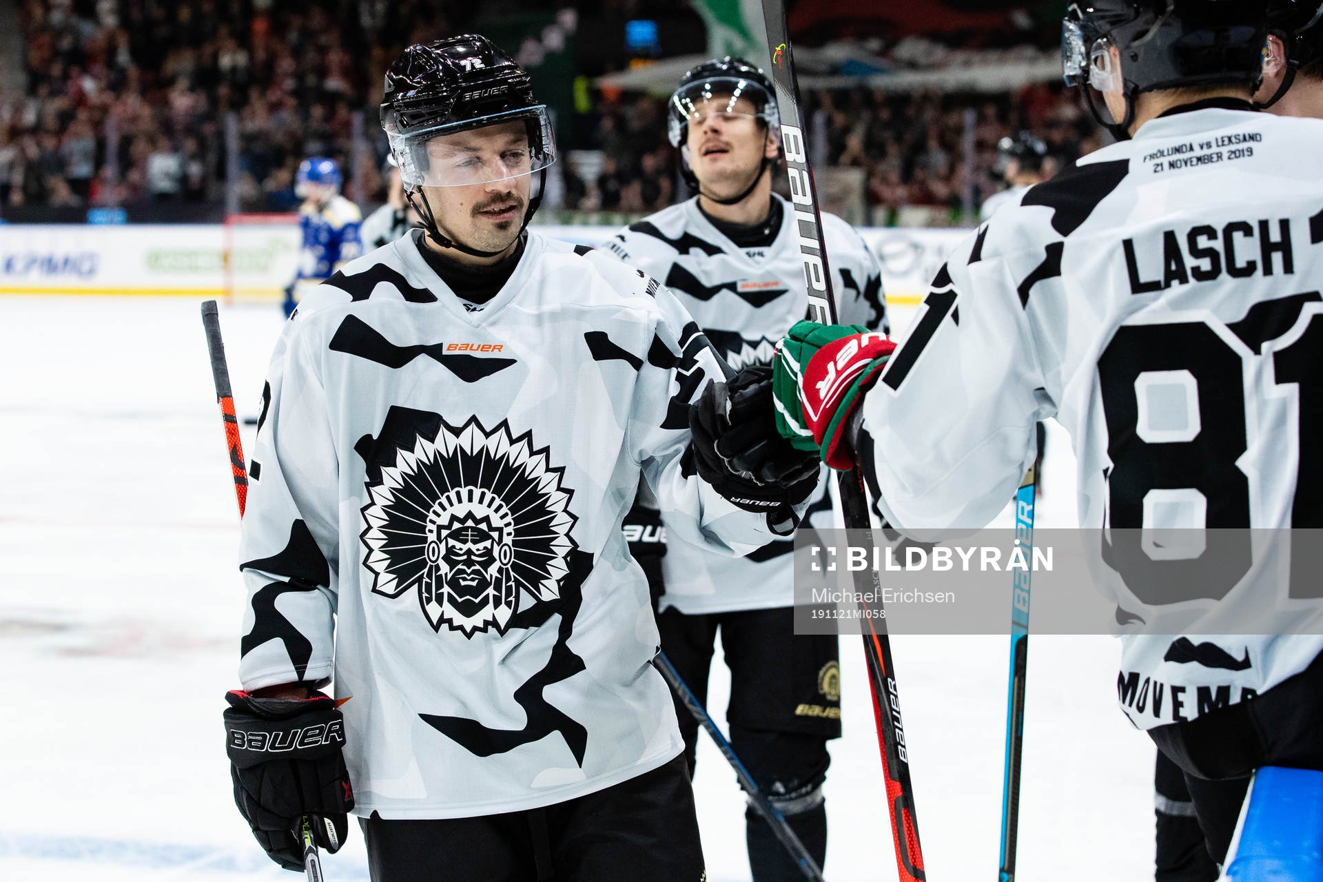 Frölundas Patrik Carlsson jublar