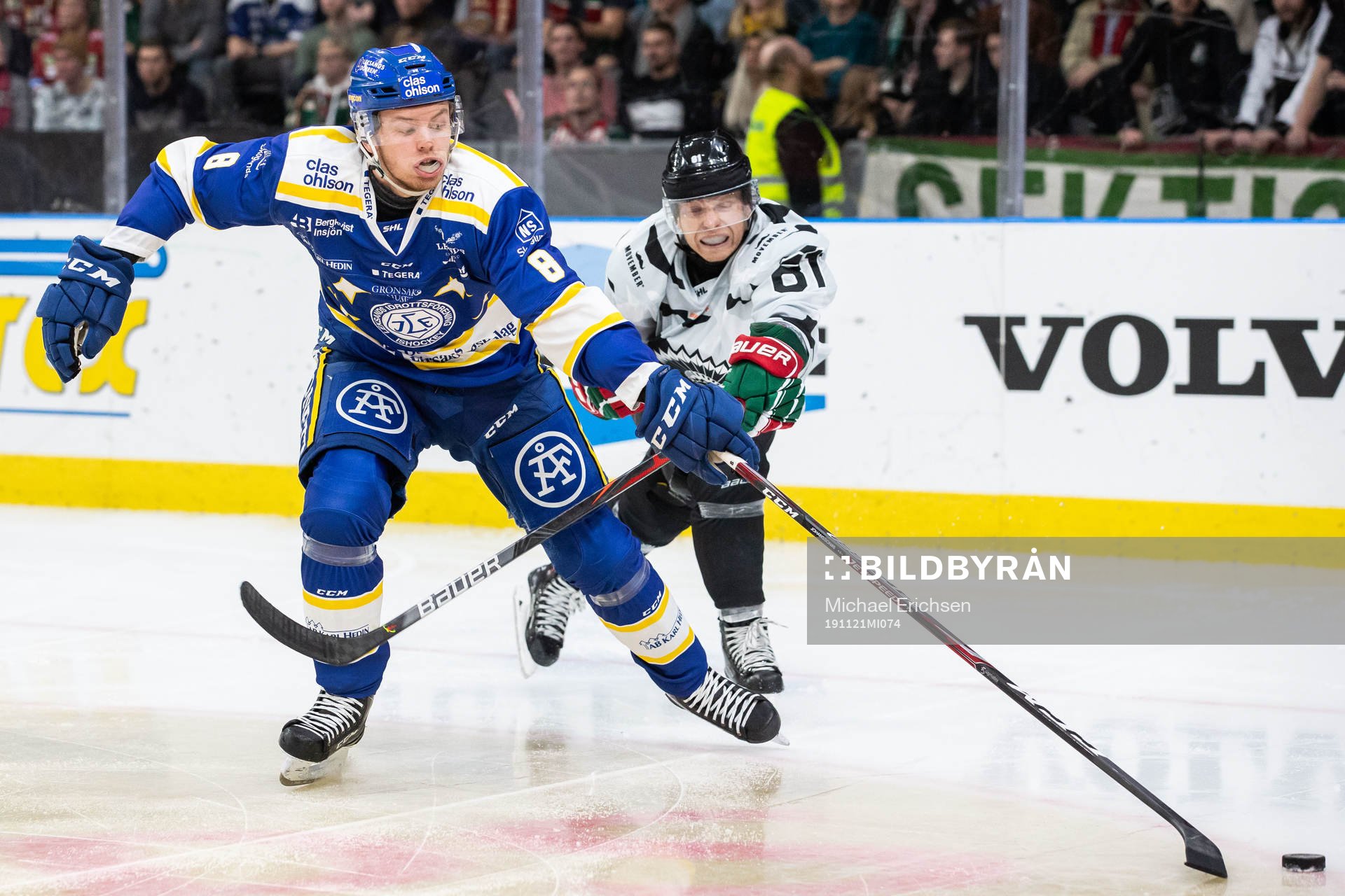 Leksands Filip Johansson och Frölundas Ryan Lasch