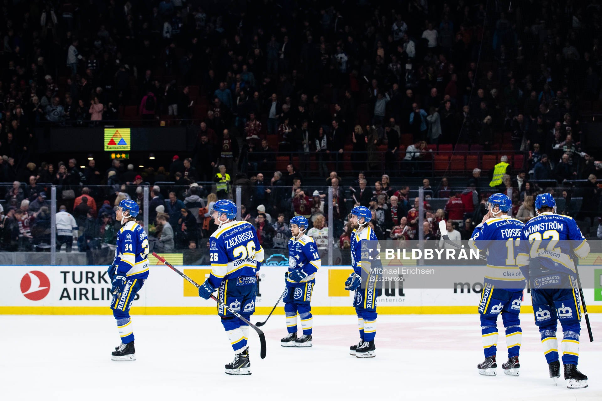 Leksands spelare deppar