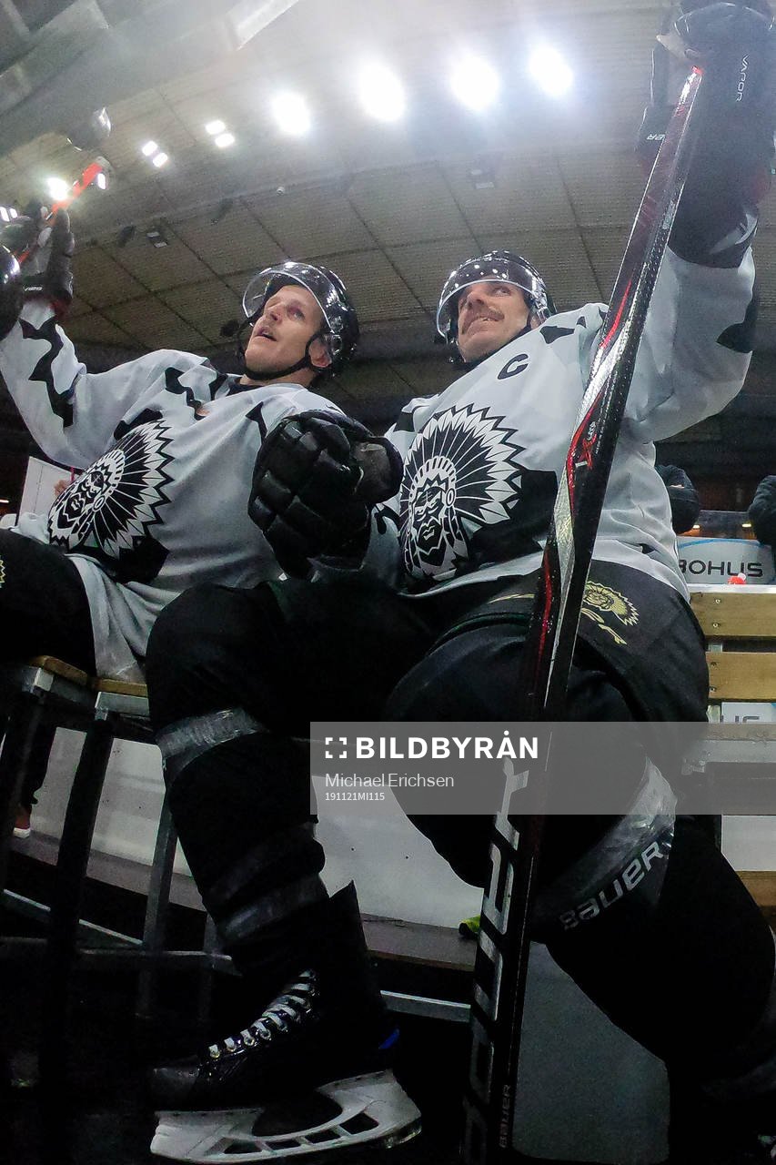 Frölundas Max Friberg och Joel Lundqvist