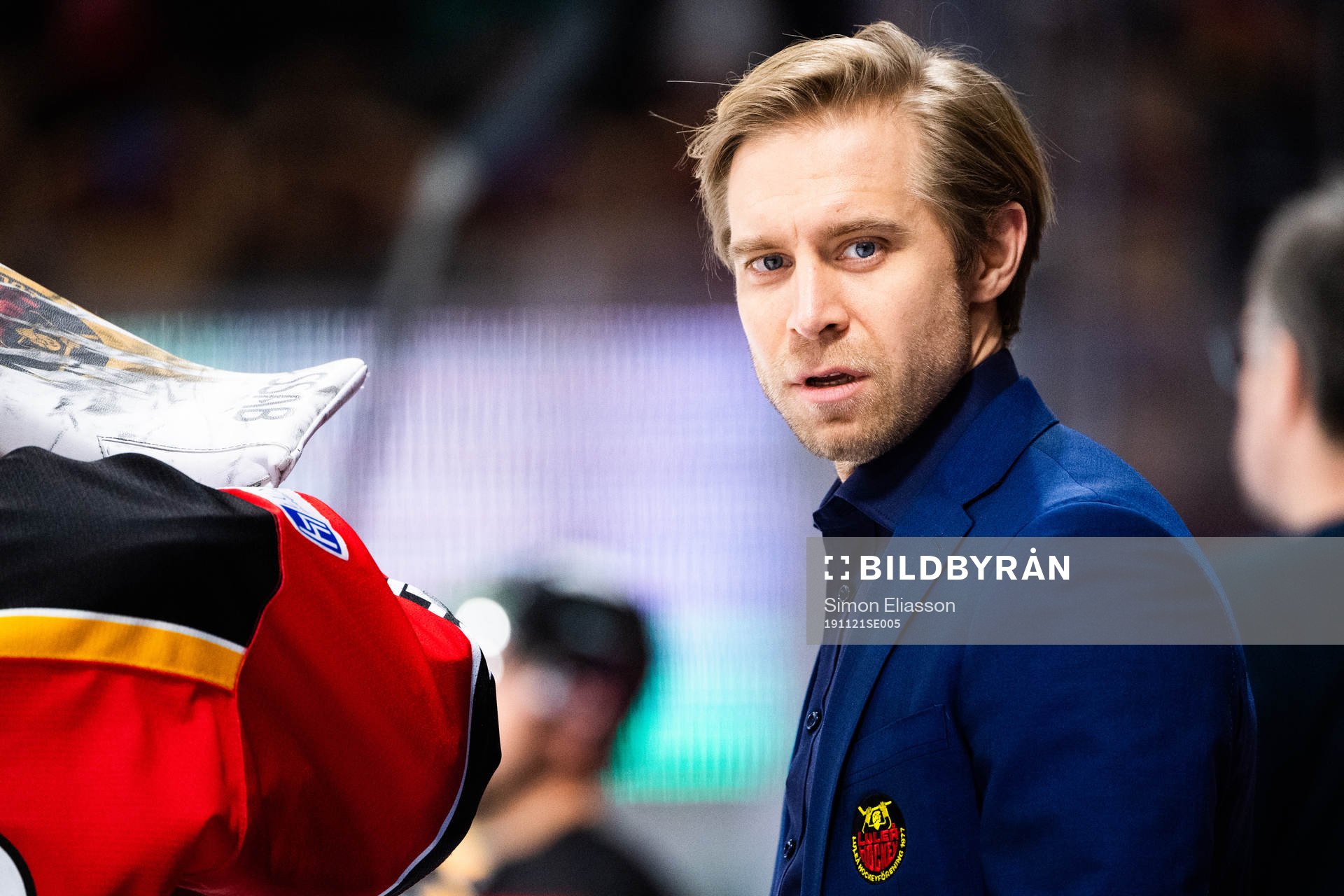 Luleås målvaktstränare Gusten Törnqvist