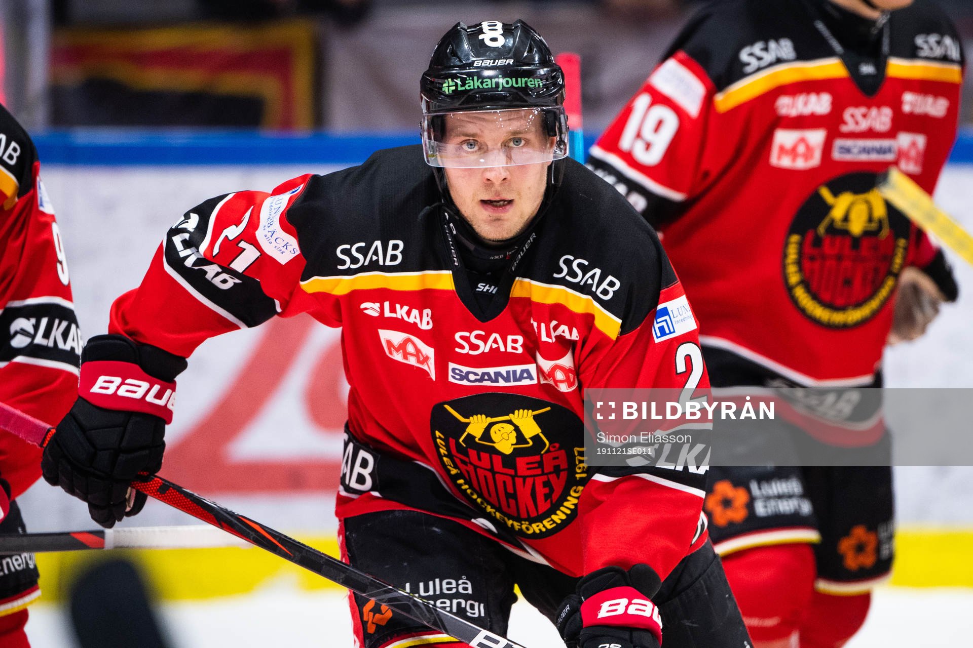 Luleås Juhani Tyrväinen jublar