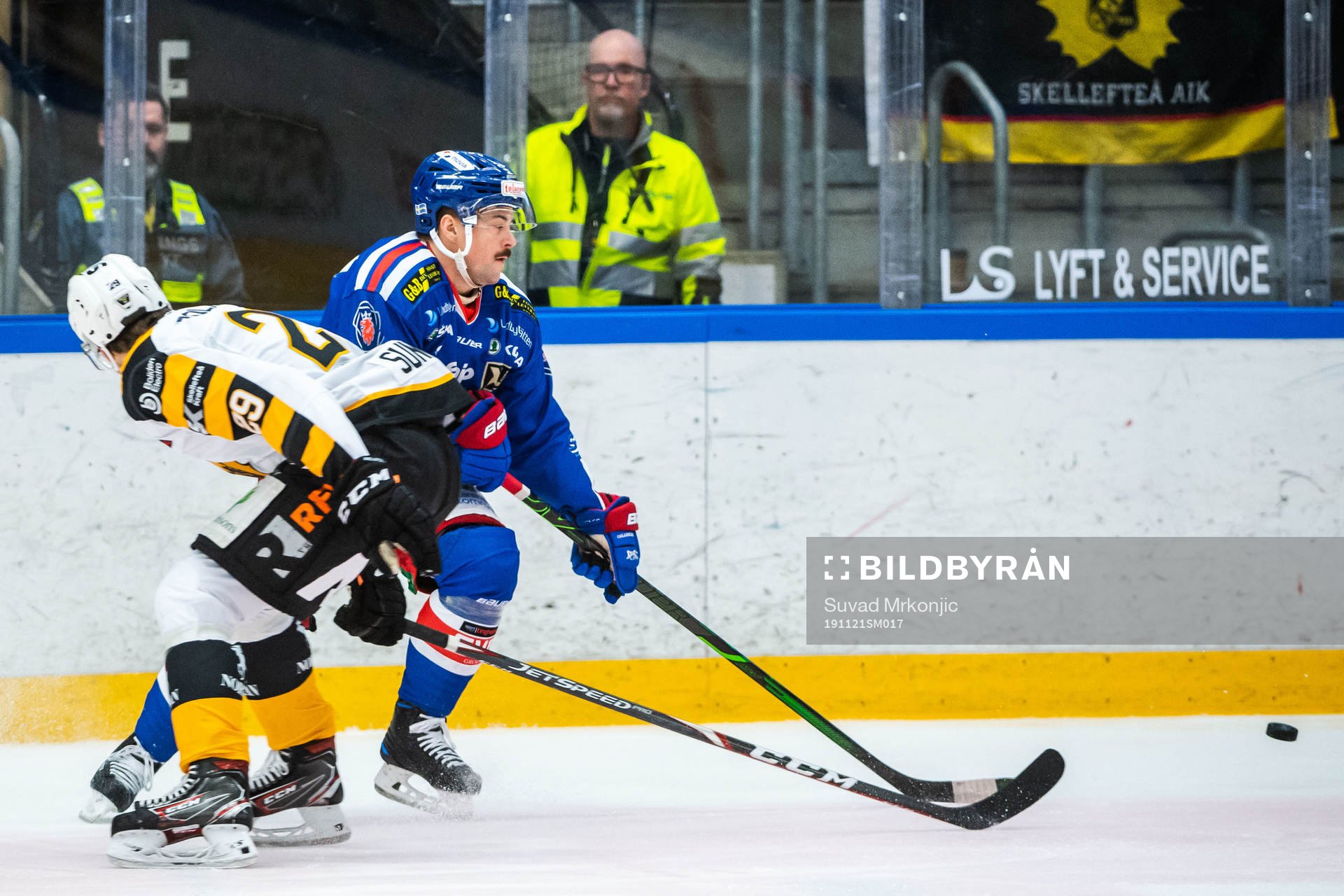 Oskarshamns Jesper Dahlroth och Skellefteås Albin Sundsvik
