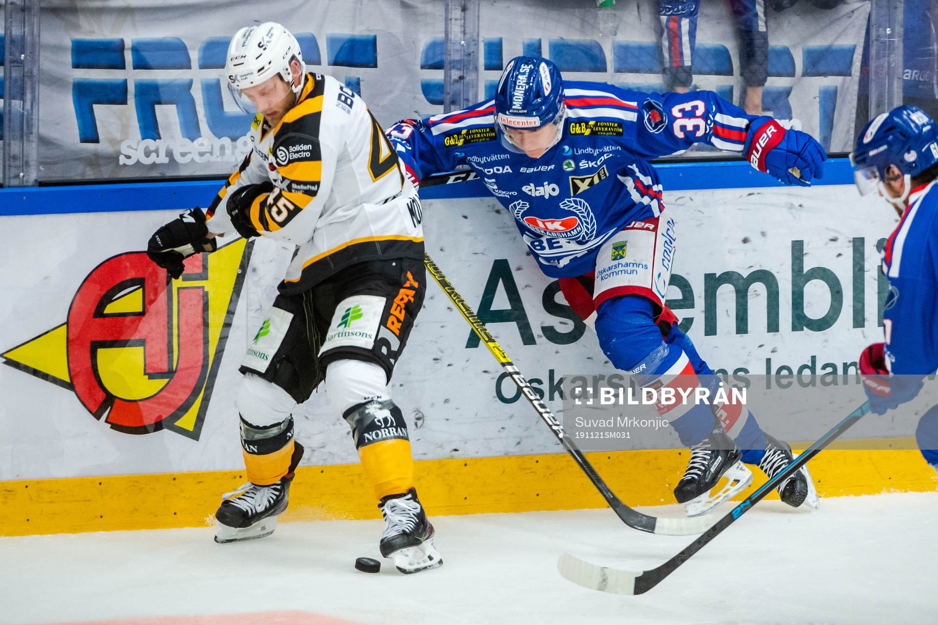 Skellefteås Oscar Möller och Oskarshamns Filiph Engsund